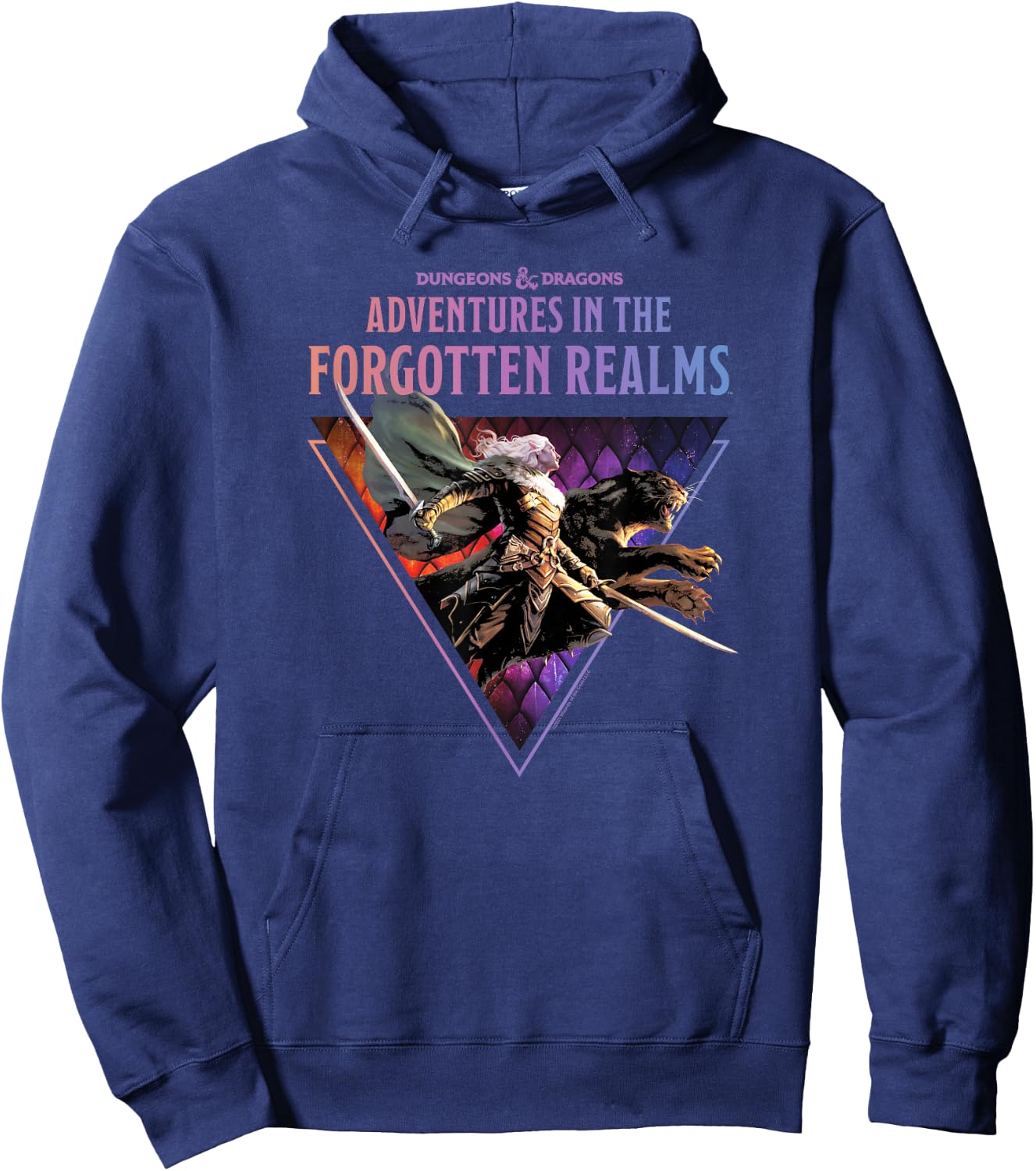 Magic: The Gathering Dungeons & Dragons Drizzt Jump Hoodie - Hoodie | Navy