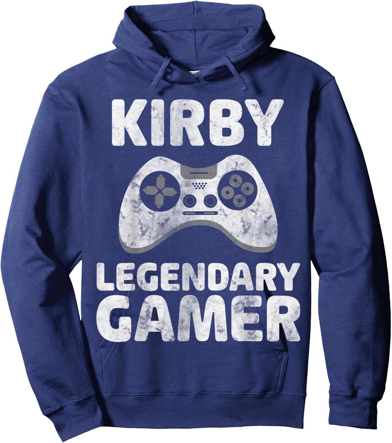 Personalized Legendary Gamer Shirt Kirby Name Video Gamer Hoodie - Hoodie | Navy