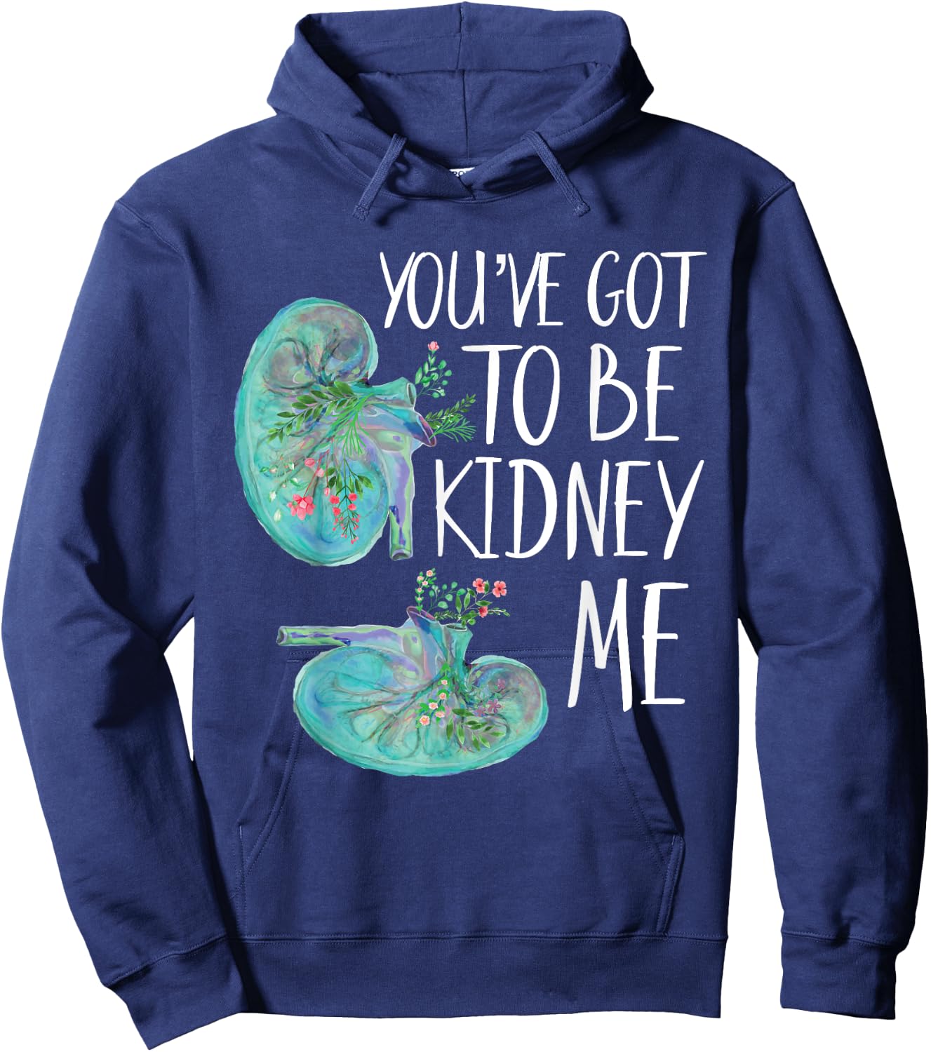 Kidney Pun Are You Kidney Me Dialysis Tech Nephrology Nurse Hoodie - Hoodie | Navy