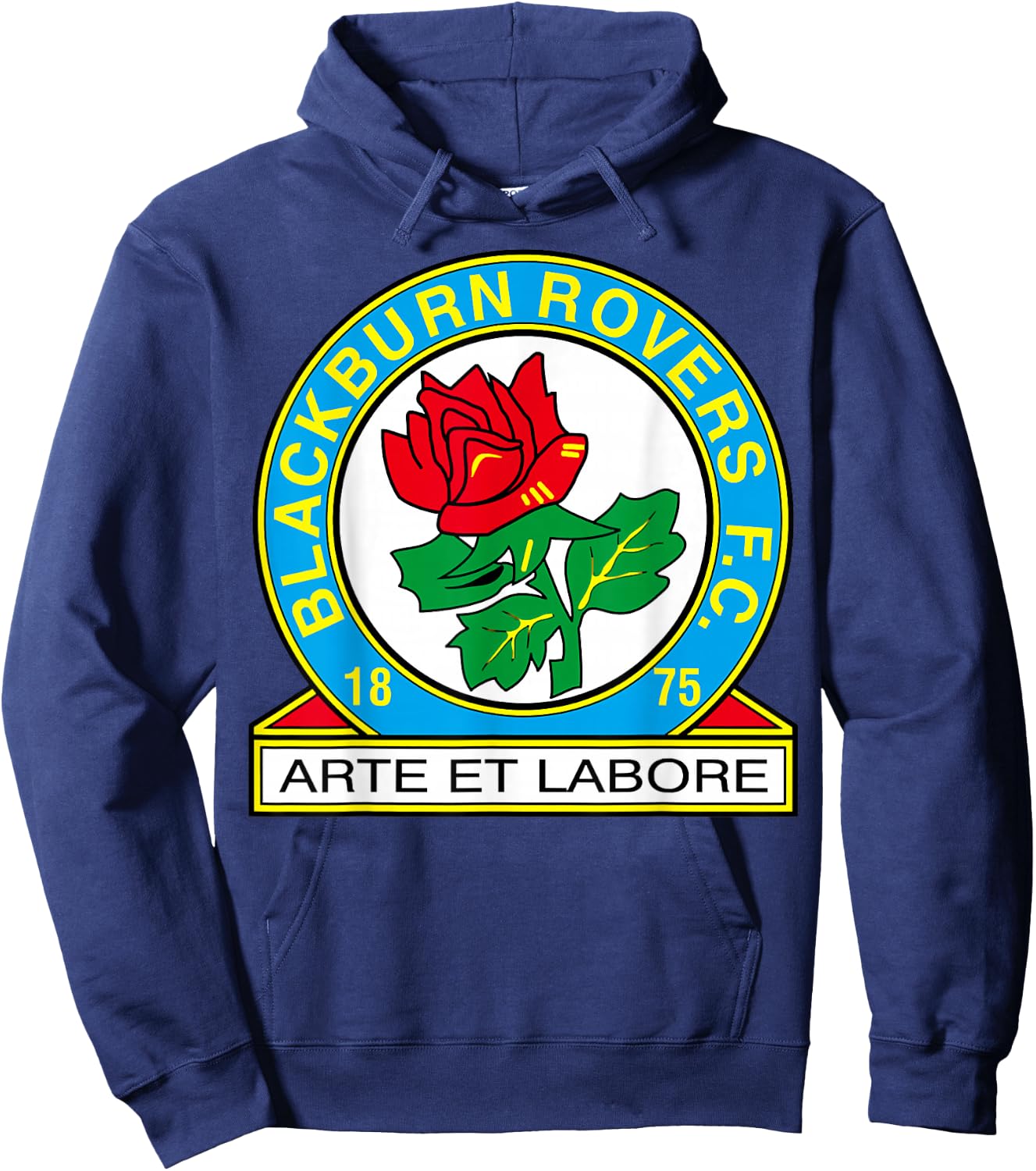 Blackburn Rovers FC logo Hoodie - Hoodie | Navy