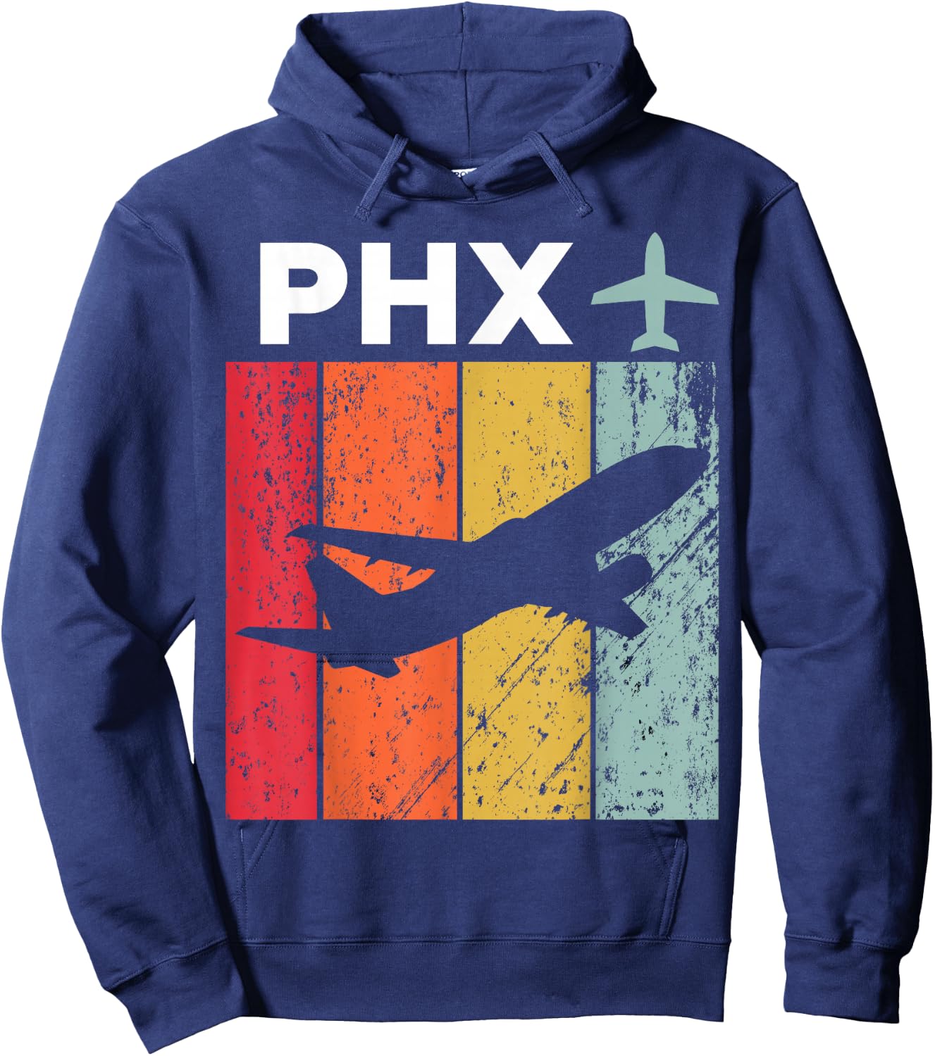 T-Shirt Hoodie - Hoodie | Navy