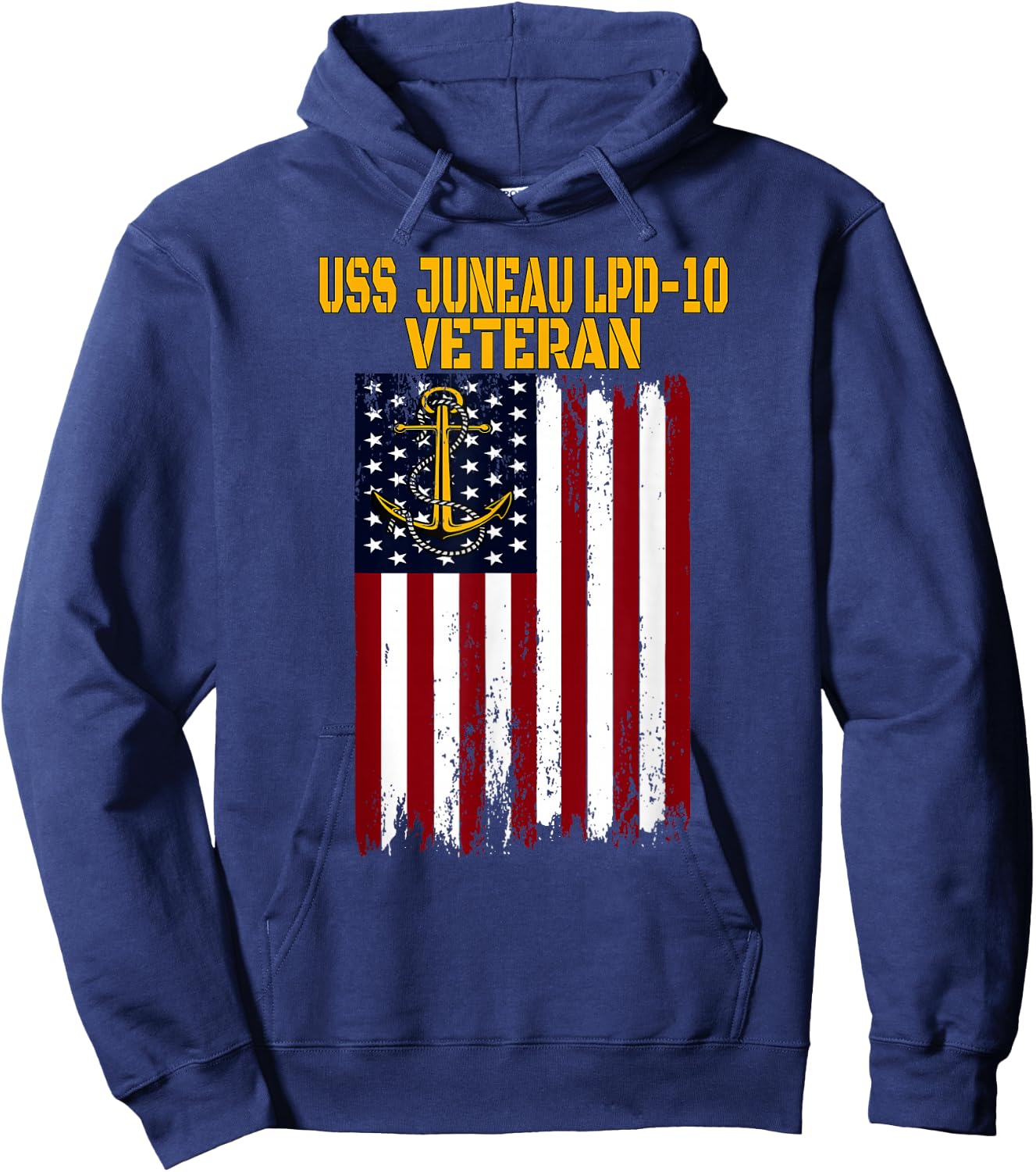 USS Juneau LPD-10 Amphibious Transport Docks Veterans Day Hoodie - Hoodie | Navy
