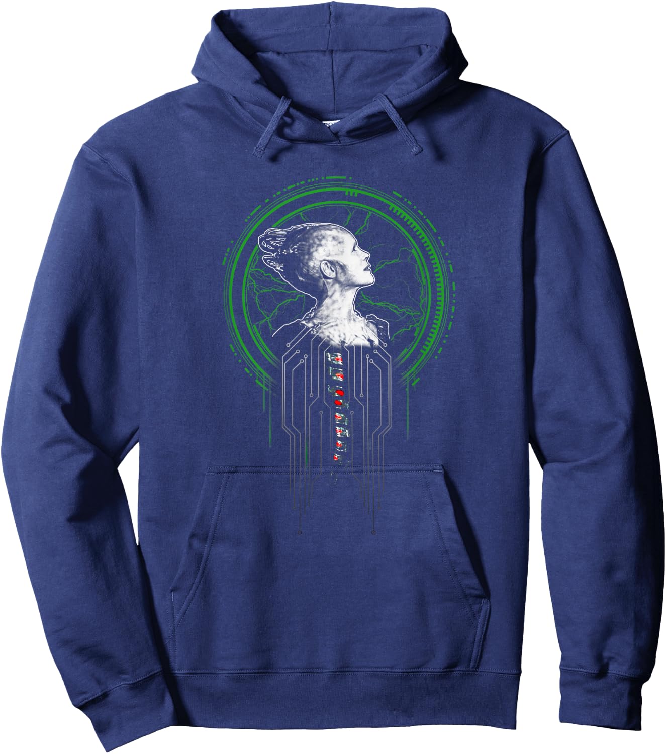 Star Trek Borg Queen Hoodie - Hoodie | Navy