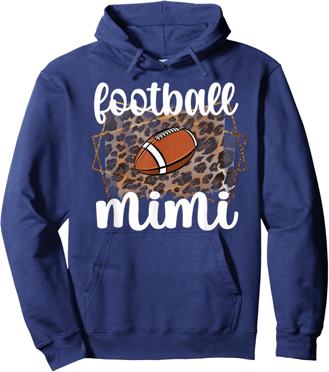 Football Mimi Proud Mimi Of A Football Player Grandma Hoodie - Hoodie | Navy
