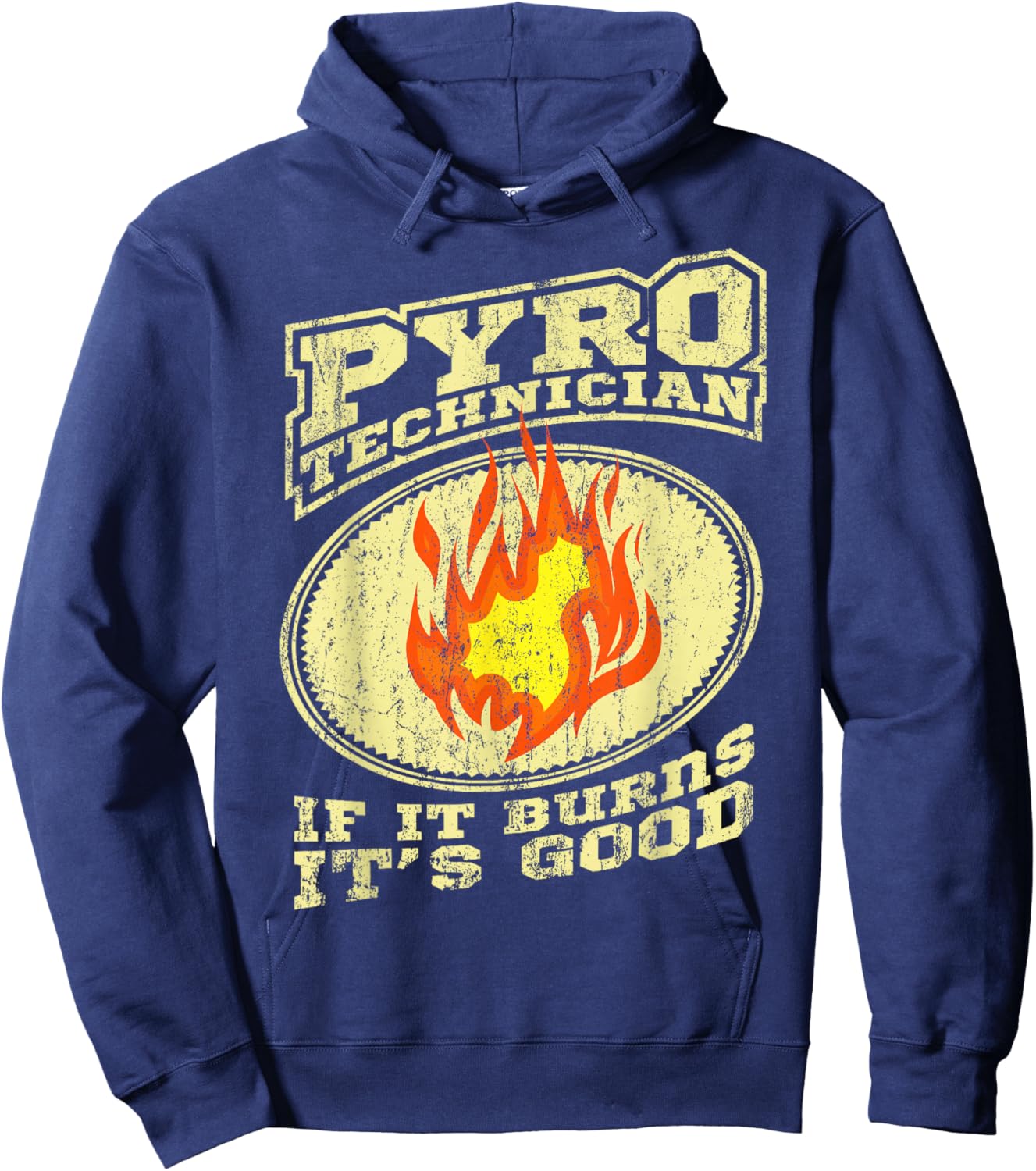 Pyro Technician Fireworks Fireworks Hoodie - Hoodie | Navy