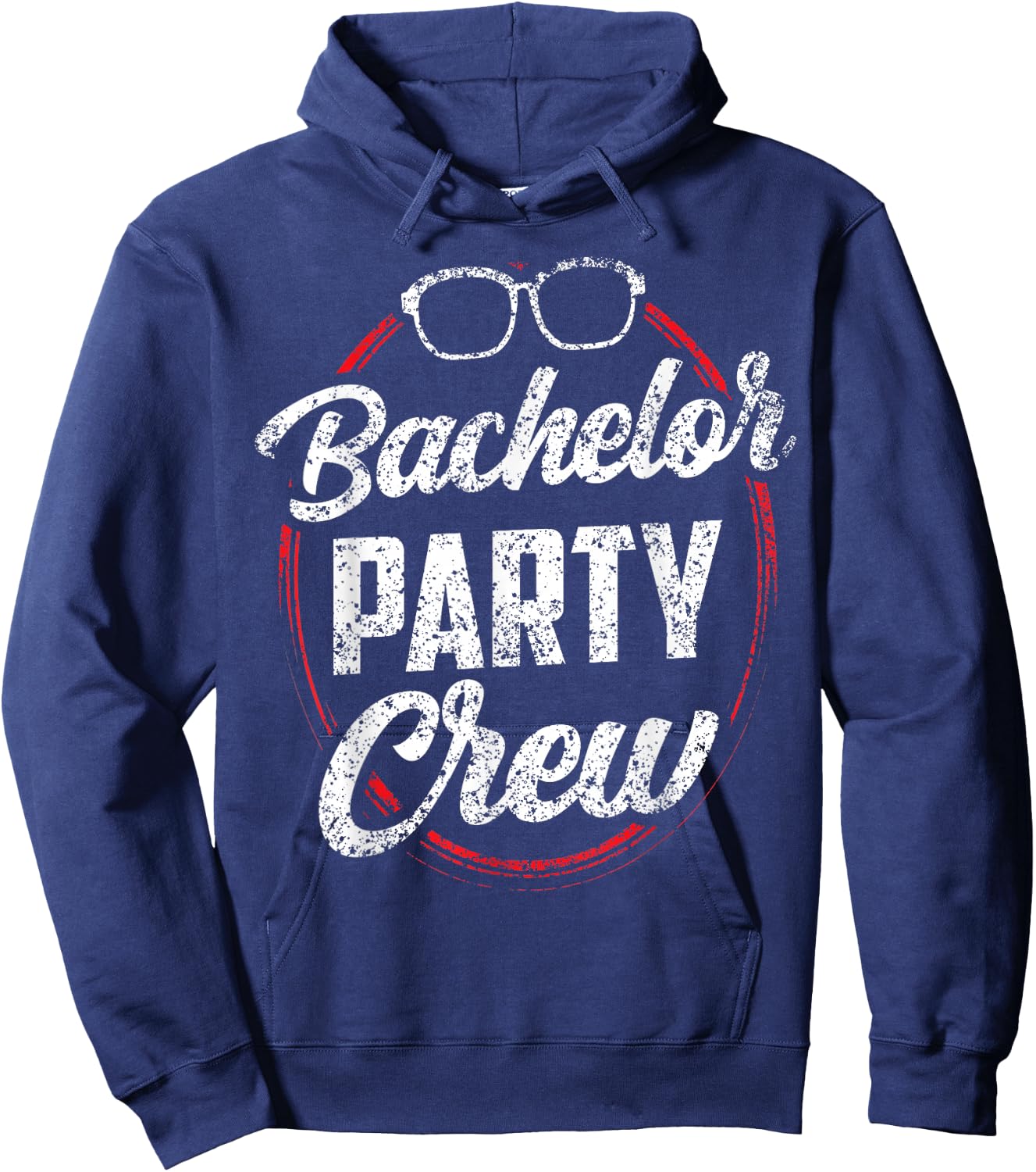 Bachelor Party Crew Team Bride Groom Hoodie - Hoodie | Navy