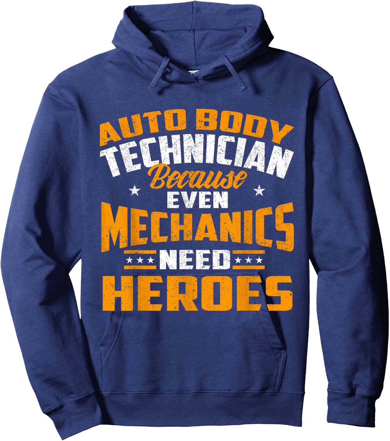 Auto Body Technician Heroes - Automotive Car Customizer Hoodie - Hoodie | Navy
