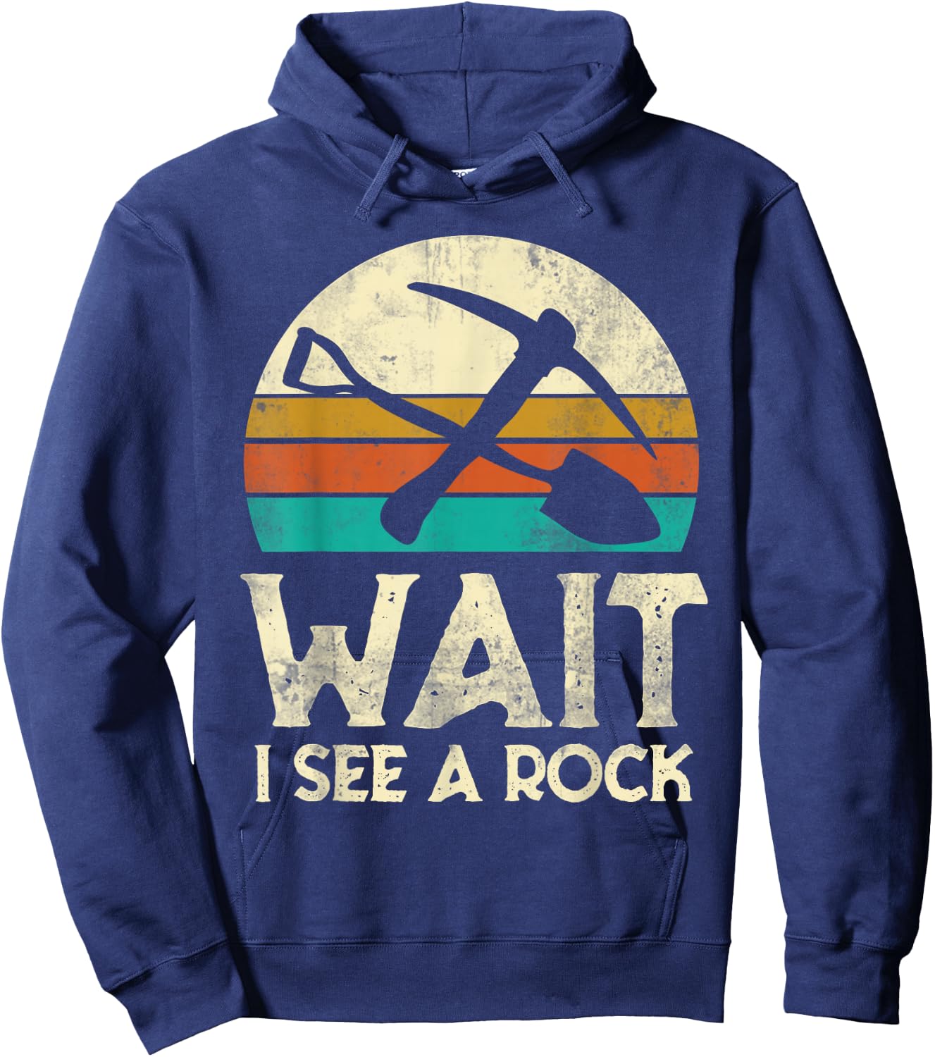Rock Collector Geologist Nerd Gift Funny Geology Hoodie - Hoodie | Navy