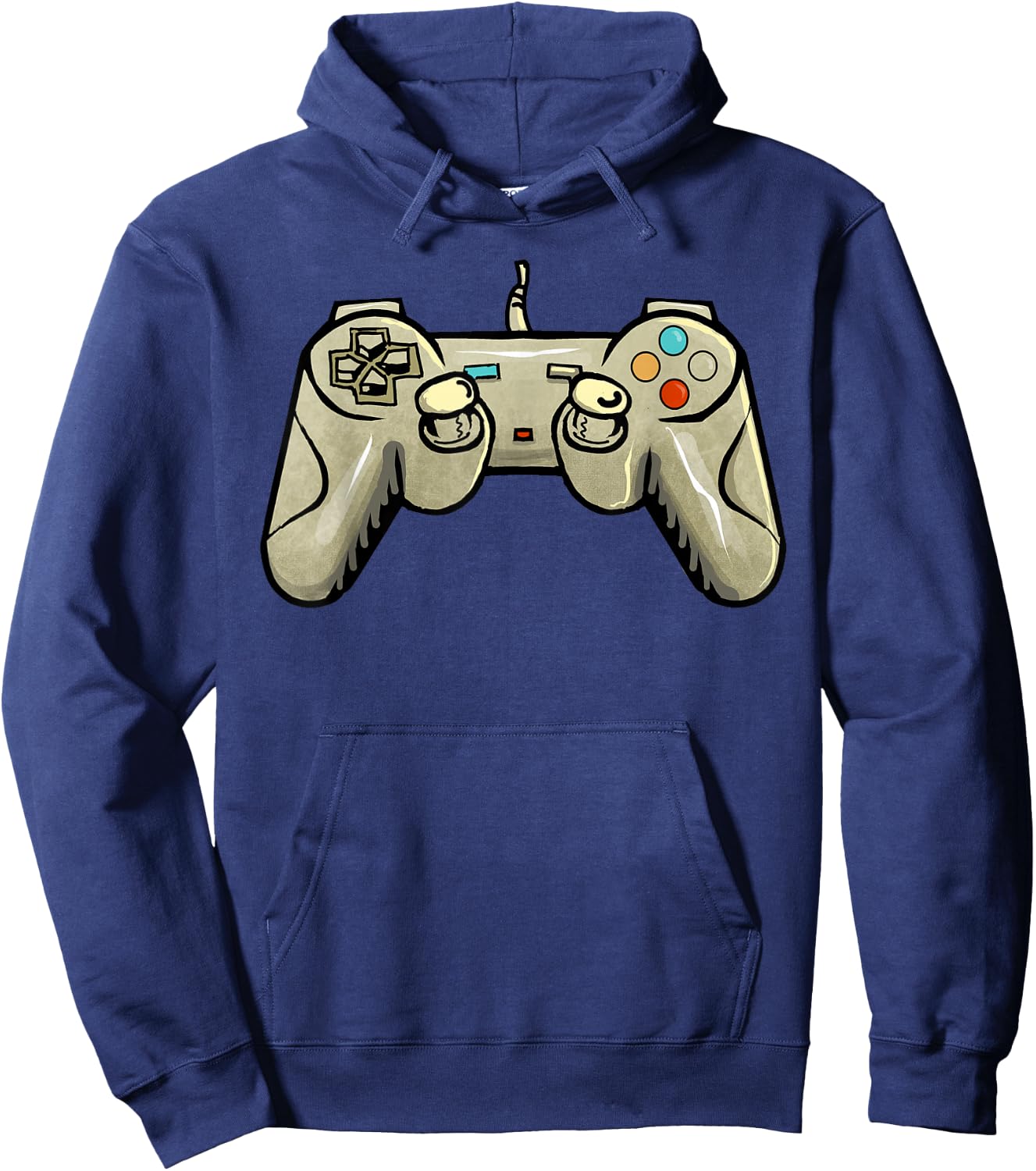 Funny Game Controller Video Gamer Gaming Techy Nerd Gifts Hoodie - Hoodie | Navy