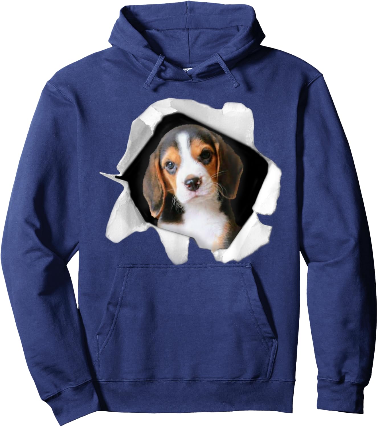 Cute Beagle Shirt Dog Puppy Lover Men Women Boys Girls Hoodie - Hoodie | Navy