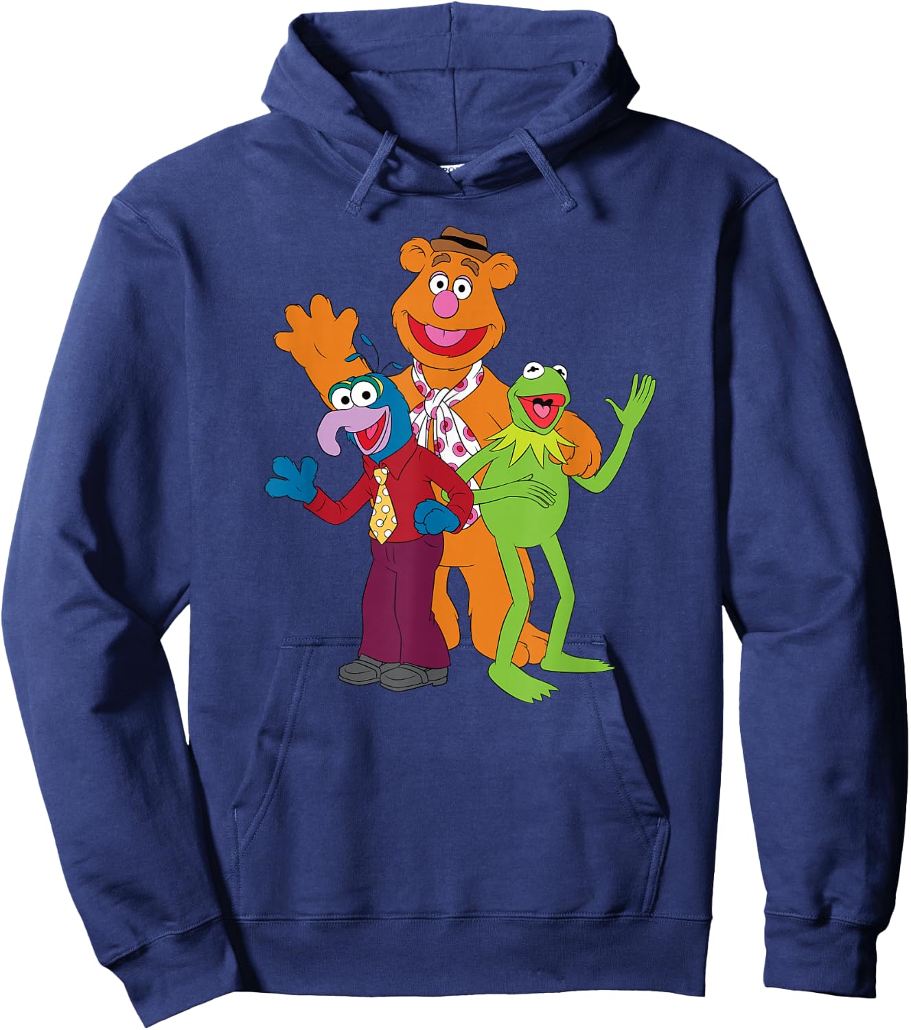 The Muppets - Kermit Fozzie Gonzo Trio Hoodie - Hoodie | Navy