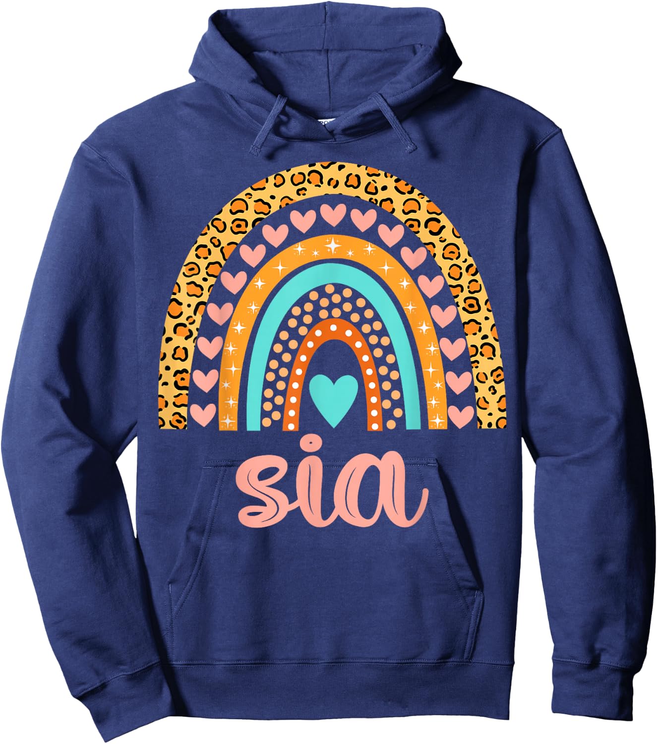 Sia Sia Name Birthday Shirt Gift Hoodie - Hoodie | Navy