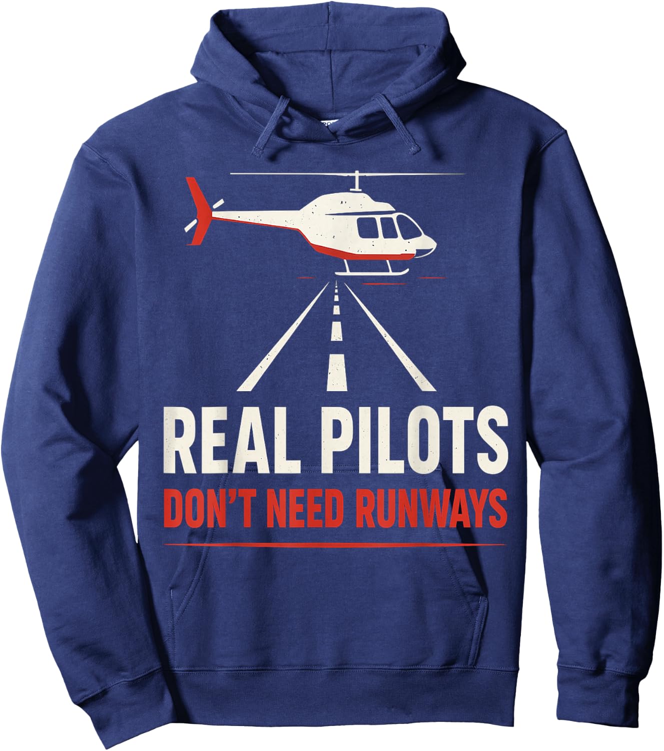 Helicopter Pilot Aviation Funny Hoodie - Hoodie | Navy