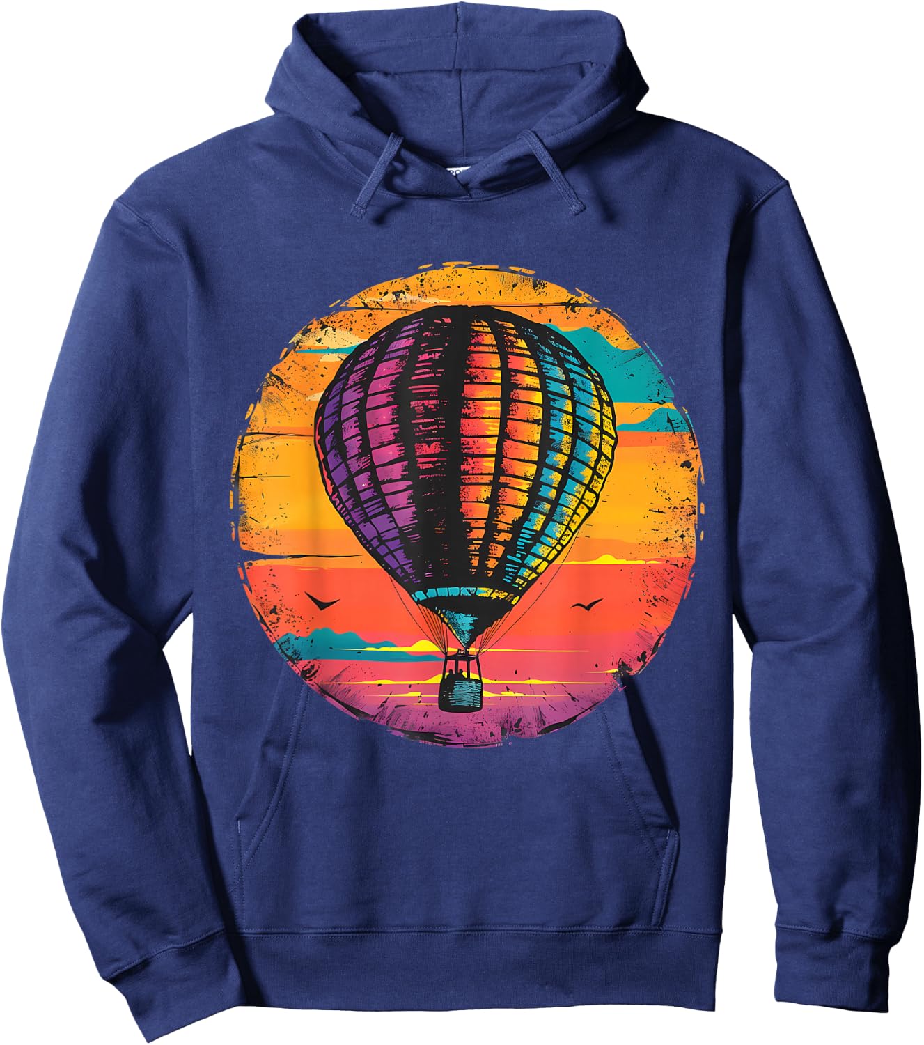 Hot Air Balloon Ride Festival Hot Air Ballooning Hoodie - Hoodie | Navy