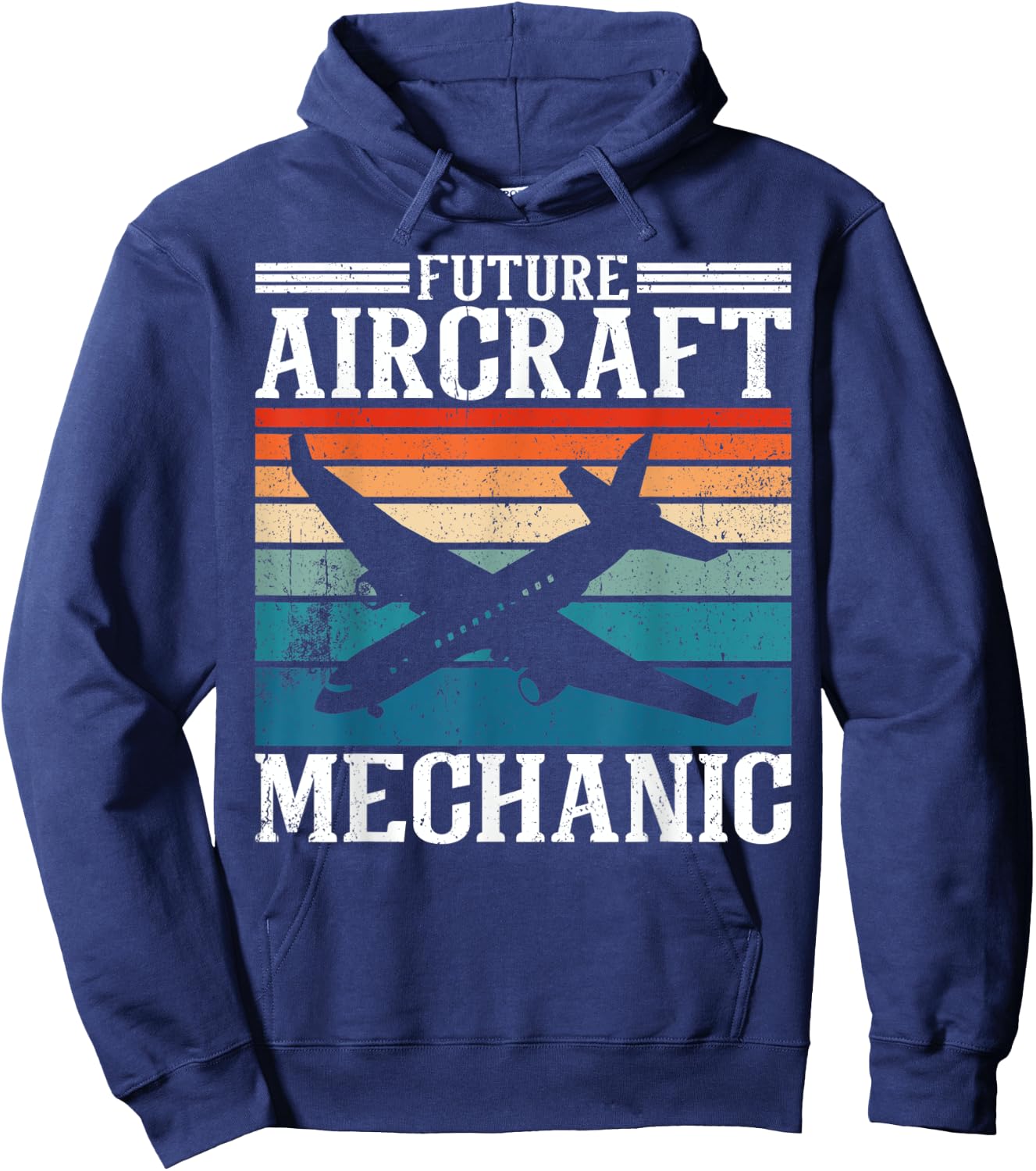 Aircraft Mechanic Apprenticeship Future Aircraft Mechanic Hoodie - Hoodie | Navy