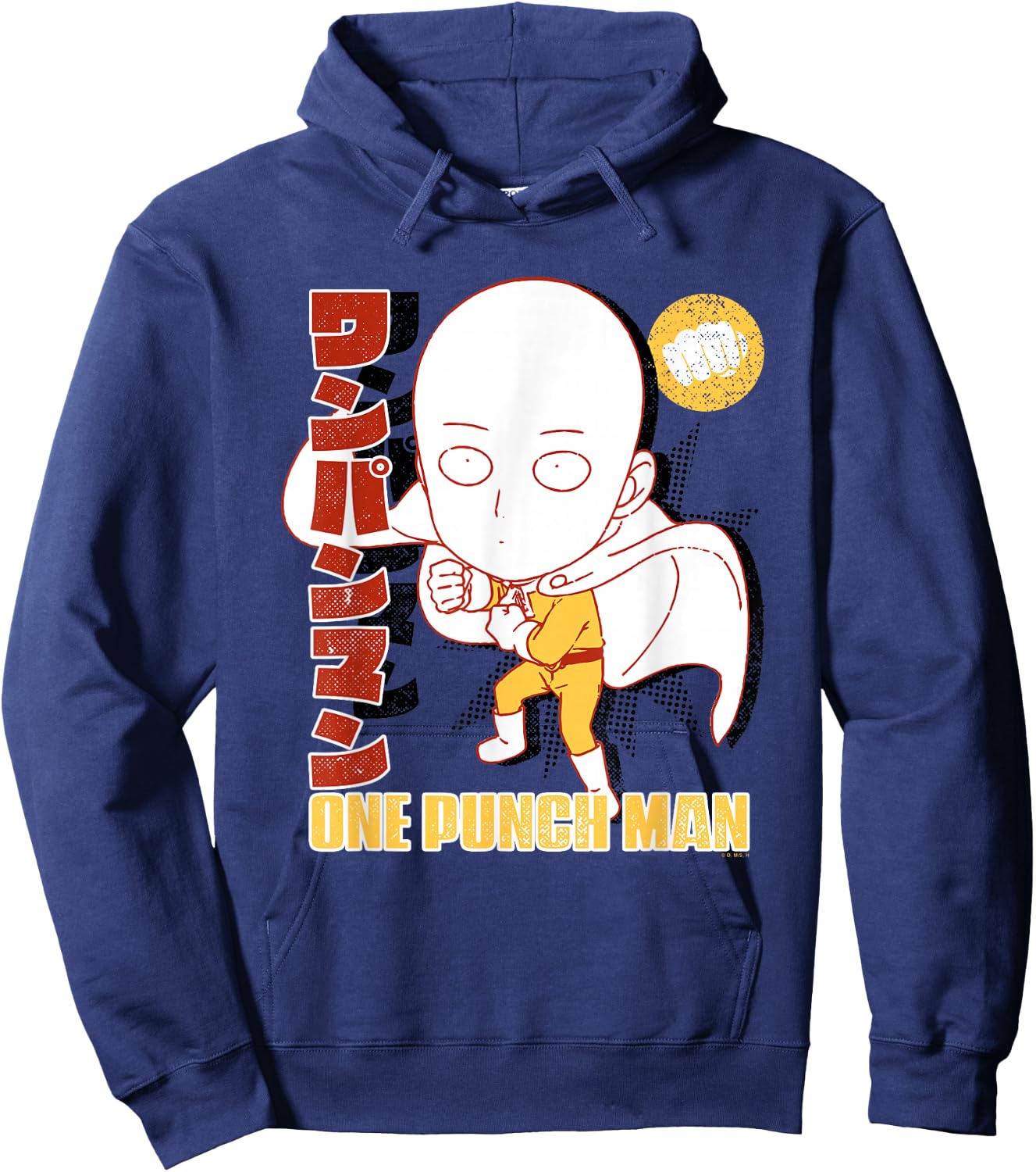 One Punch Man Comic Edit Hoodie - Hoodie | Navy