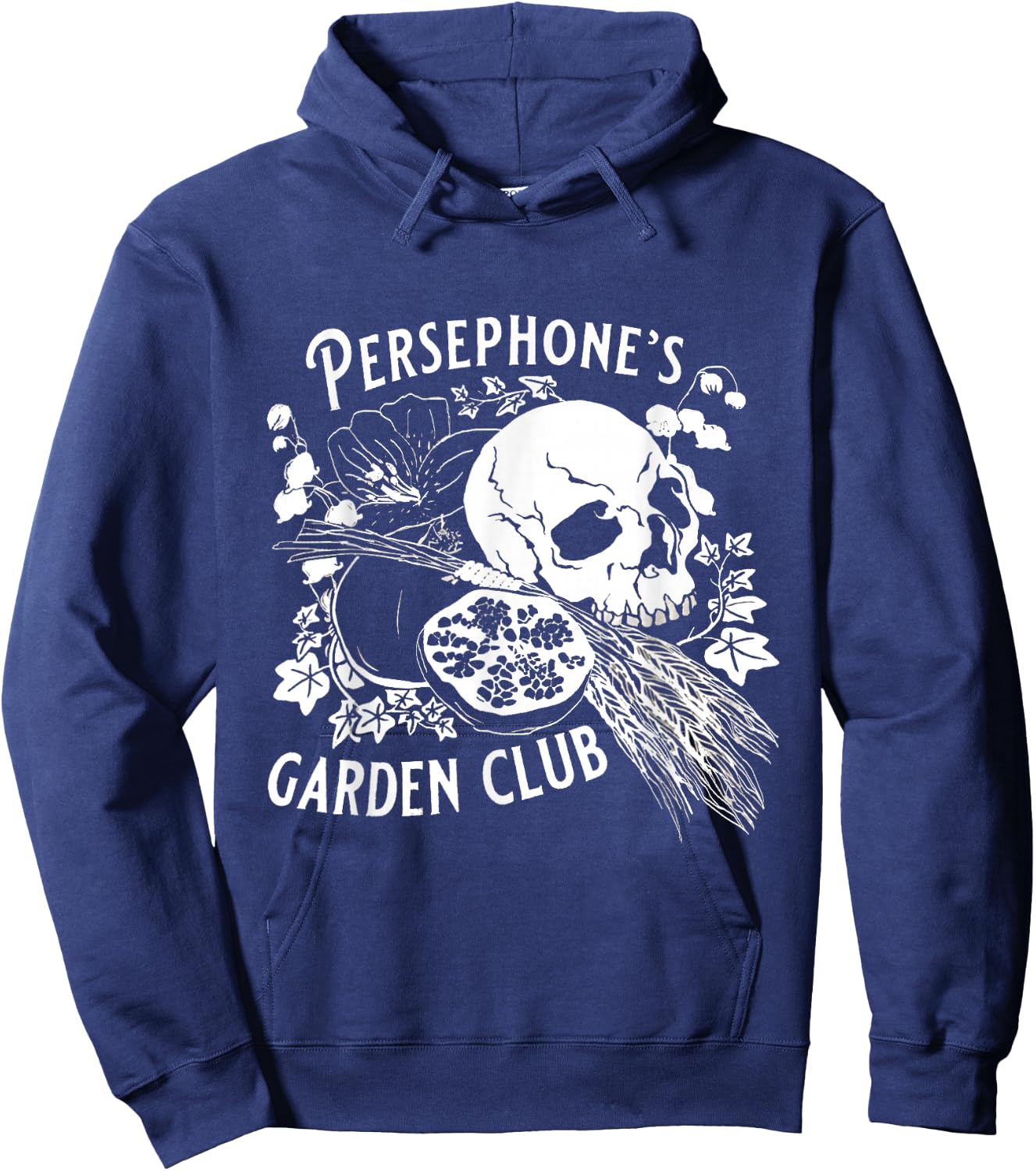 Persephone's Garden Club Hoodie - Hoodie | Navy