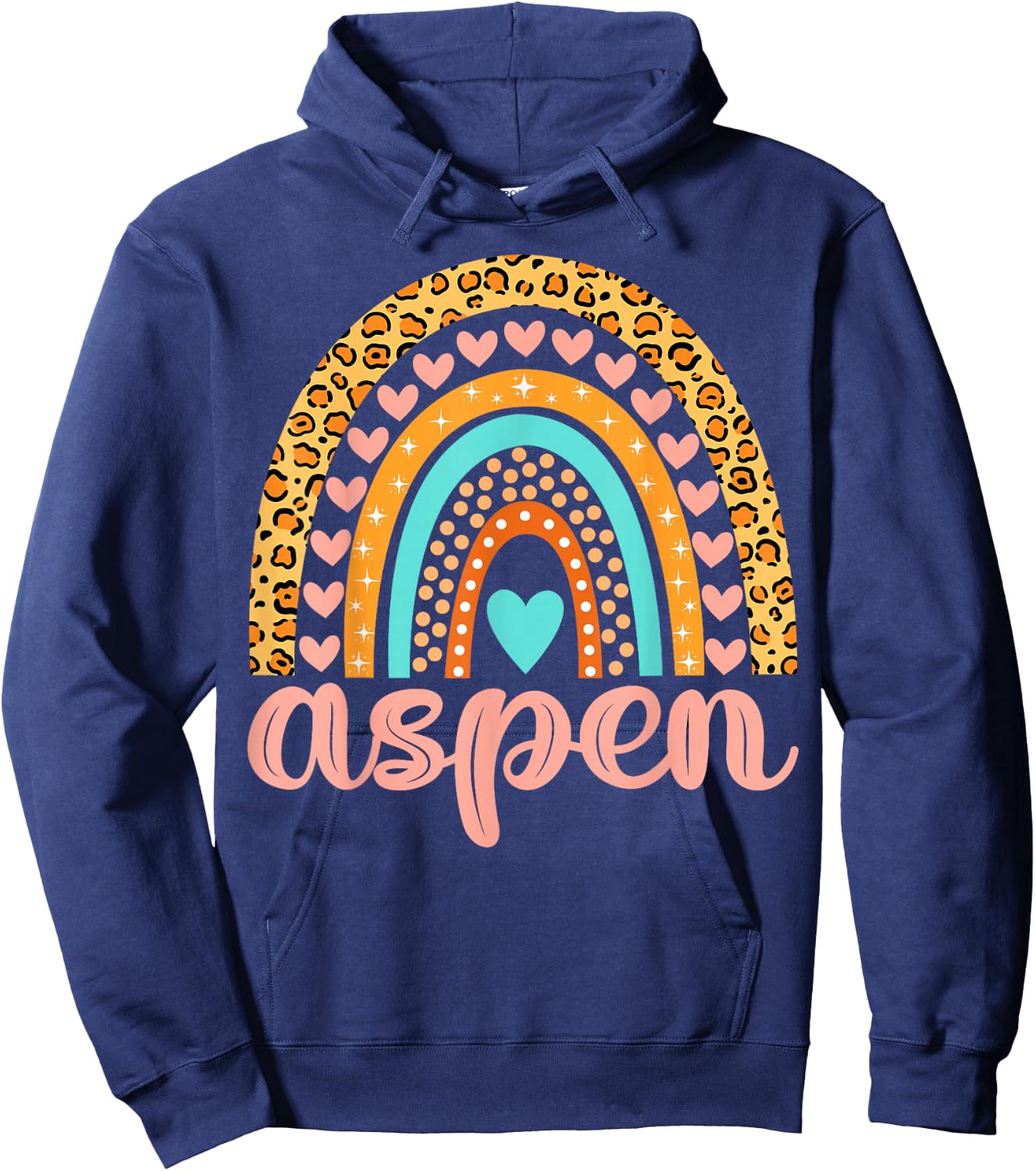 Aspen Name Shirts & Gifts Aspen Birthday Shirt Gift Hoodie - Hoodie | Navy