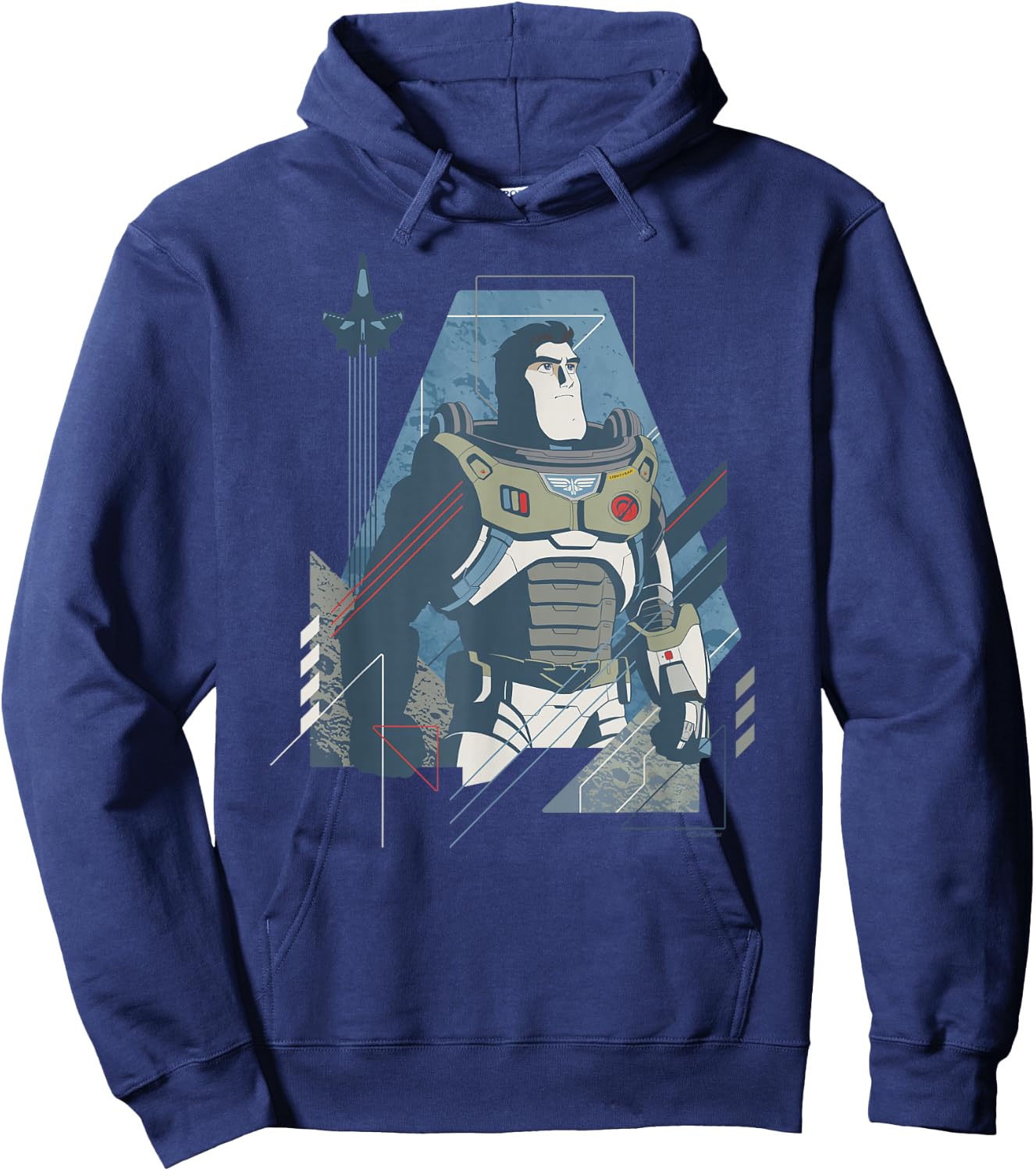 Disney Pixar Lightyear Space Ranger and Spaceship Hoodie - Hoodie | Navy