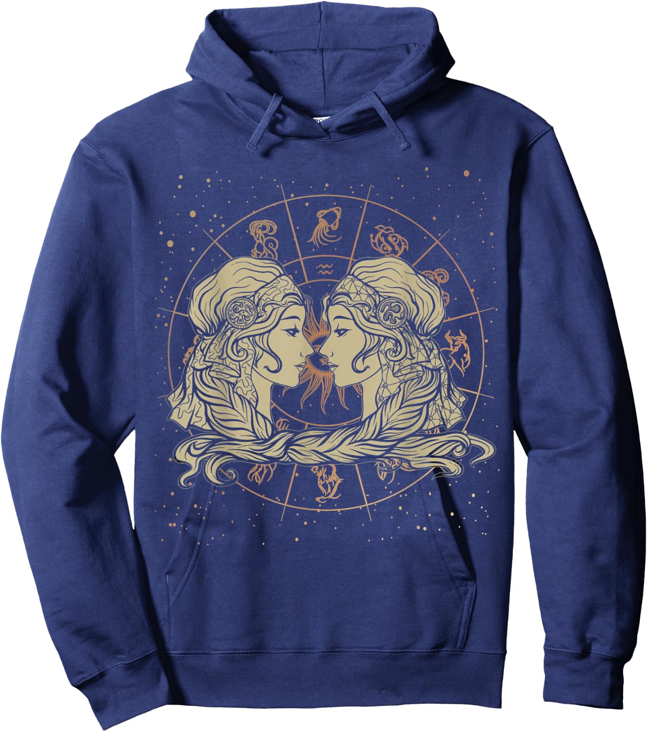 Gemini Birthday Born in May or June Zodiac Gemini Hoodie - Hoodie | Navy