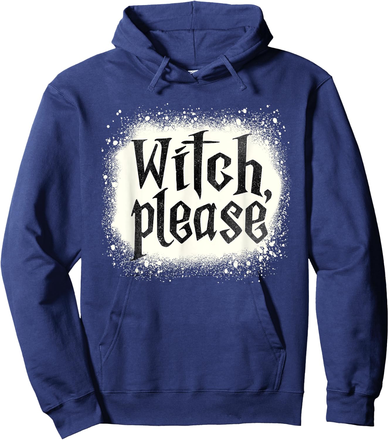 Bleached Funny Witch, Please Witch Costume Hoodie - Hoodie | Navy