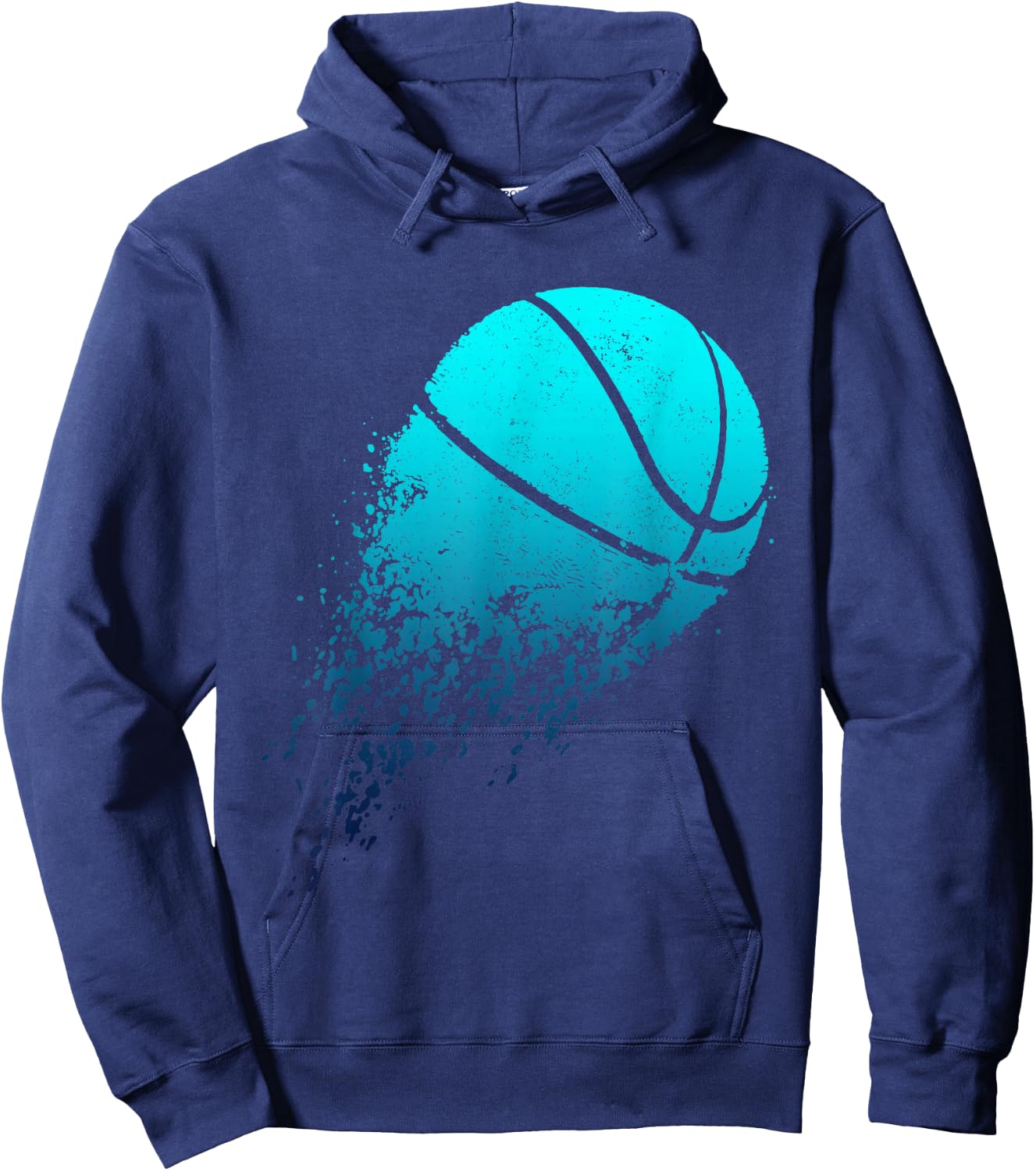 Basketball Player Bball Coach Fan Baller Sport Hoodie - Hoodie | Navy