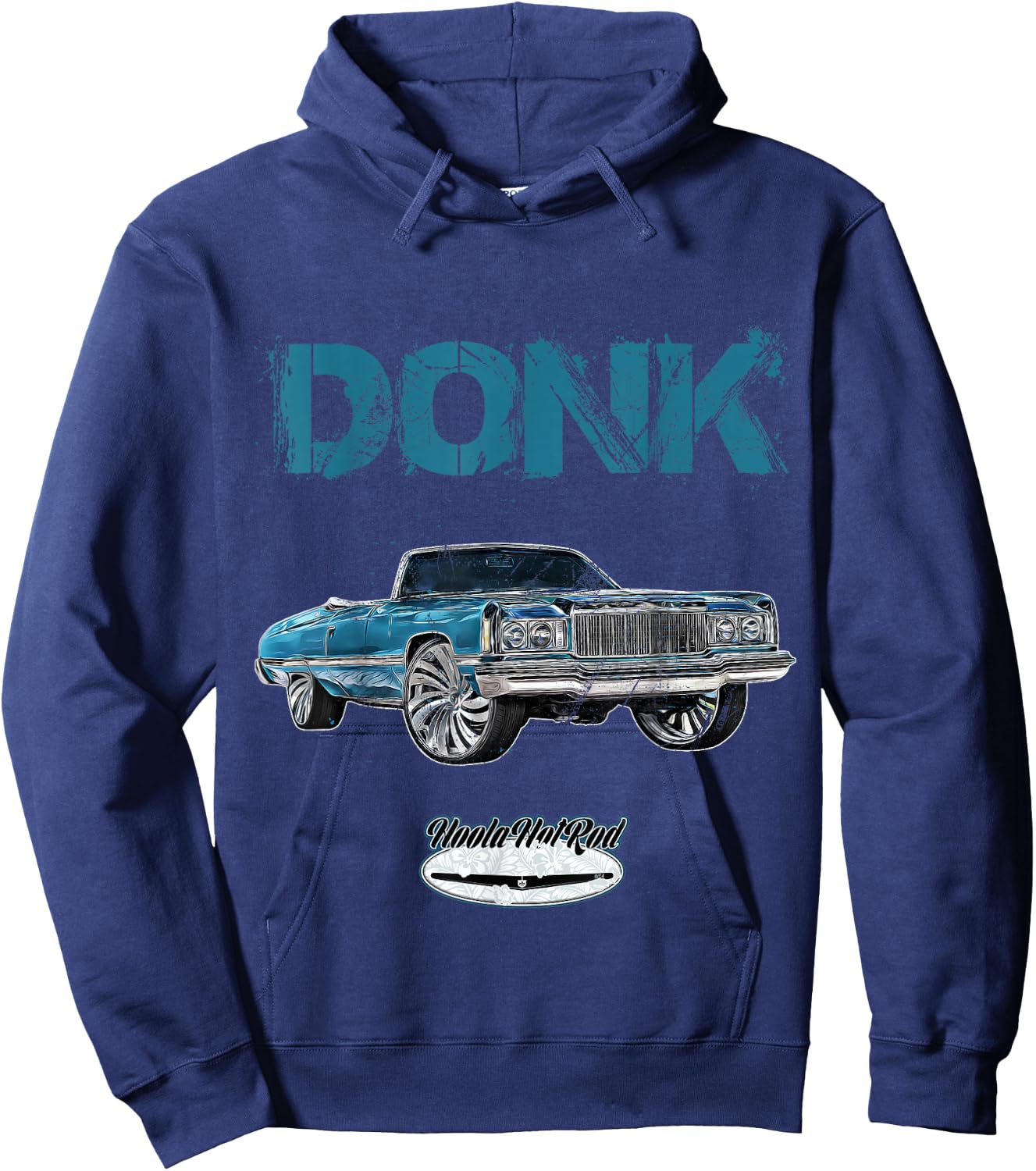 1974 DONK Whip DONK-Car Rap Hip Hop Cali Atlanta Hot Rod USA Hoodie - Hoodie | Navy