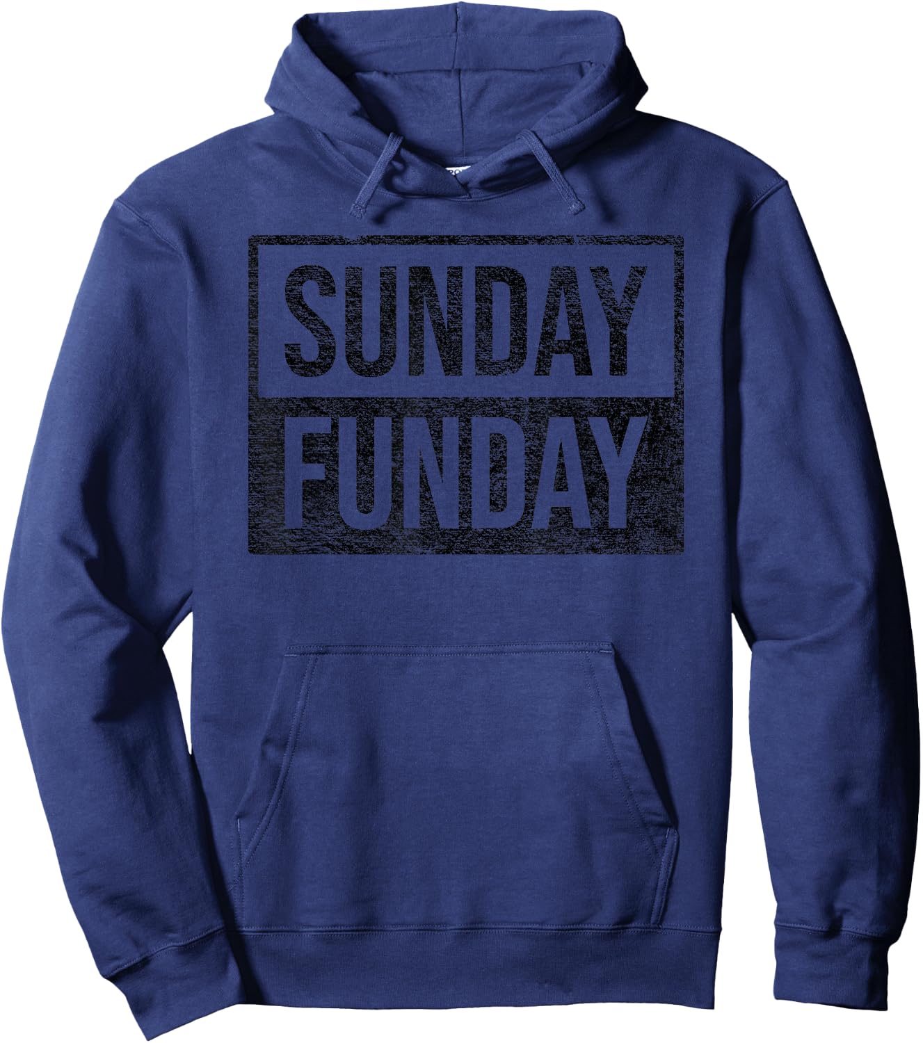 Sunday Funday Brunch Football Sports BBQ Church Hoodie - Hoodie | Navy