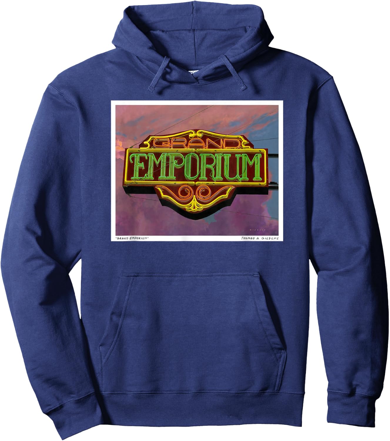 Grand Emporium Hoodie - Hoodie | Navy
