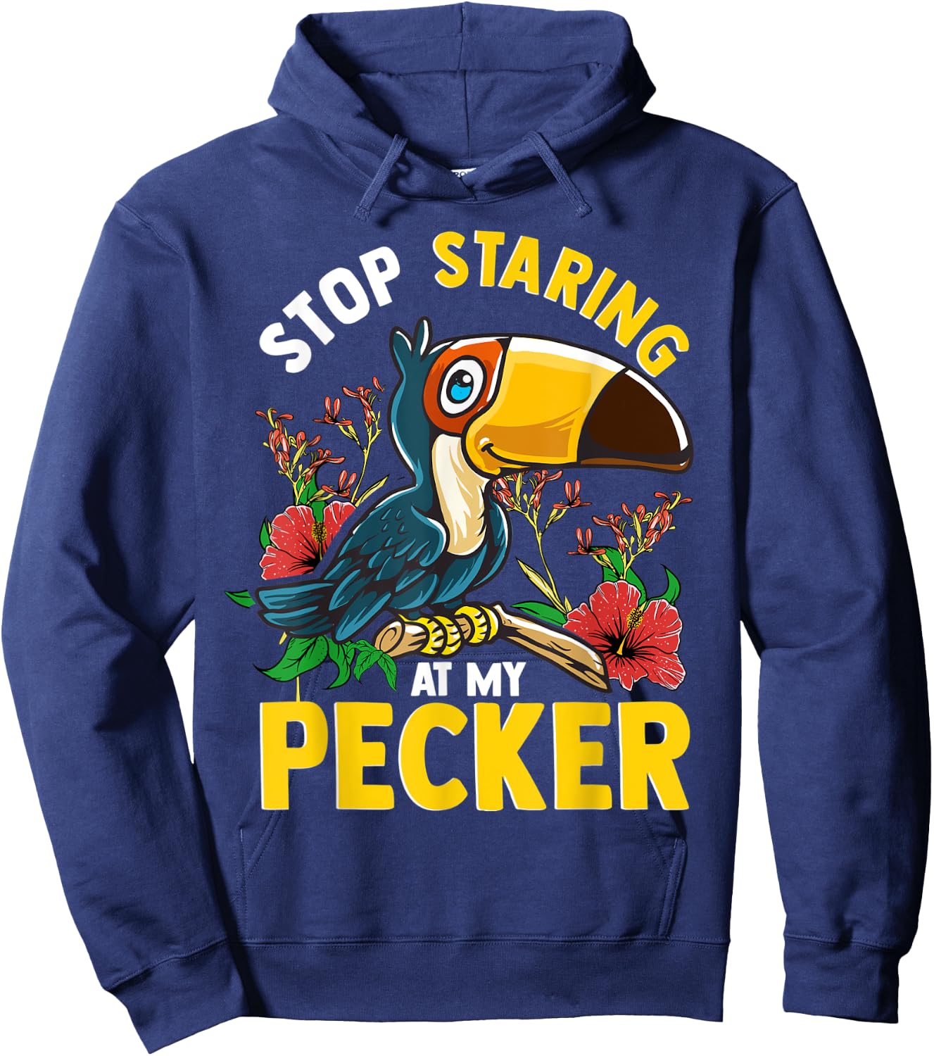 Funny Tucan Hoodie - Hoodie | Navy