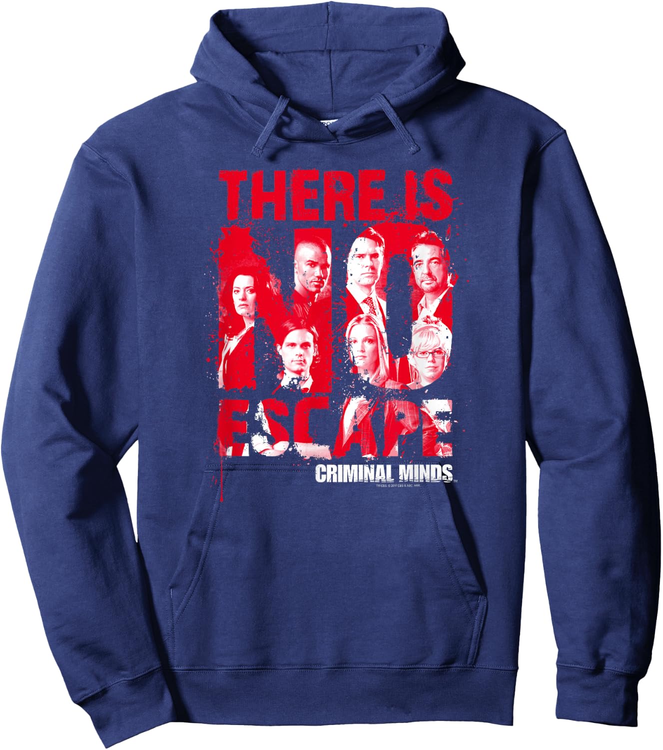Criminal Minds No Escape Hoodie - Hoodie | Navy
