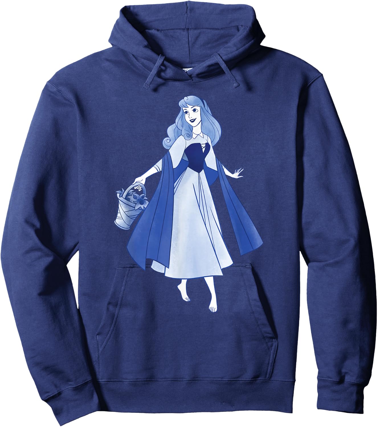 Disney Sleeping Beauty Briar Rose Blue Hoodie - Hoodie | Navy
