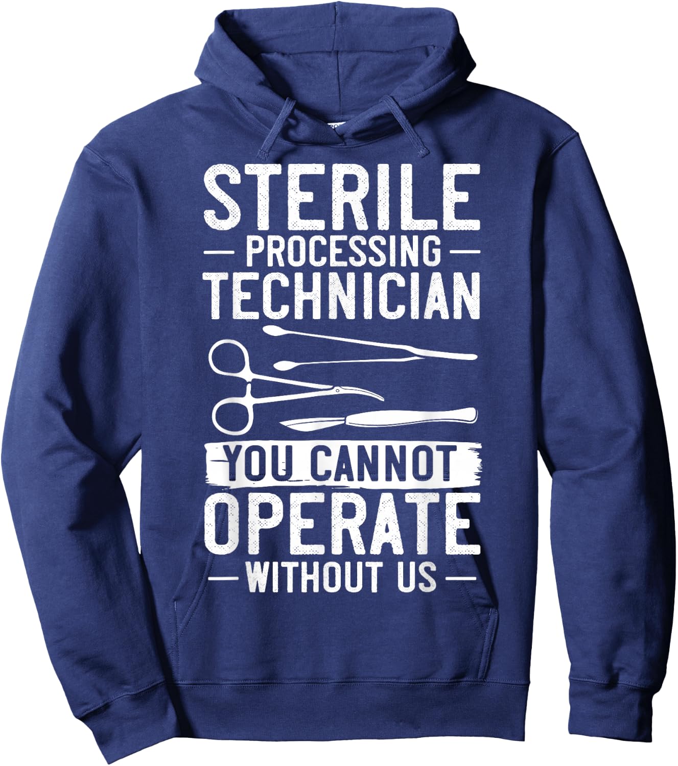 Sterile Processing Technician Certification Manager Tech Hoodie - Hoodie | Navy