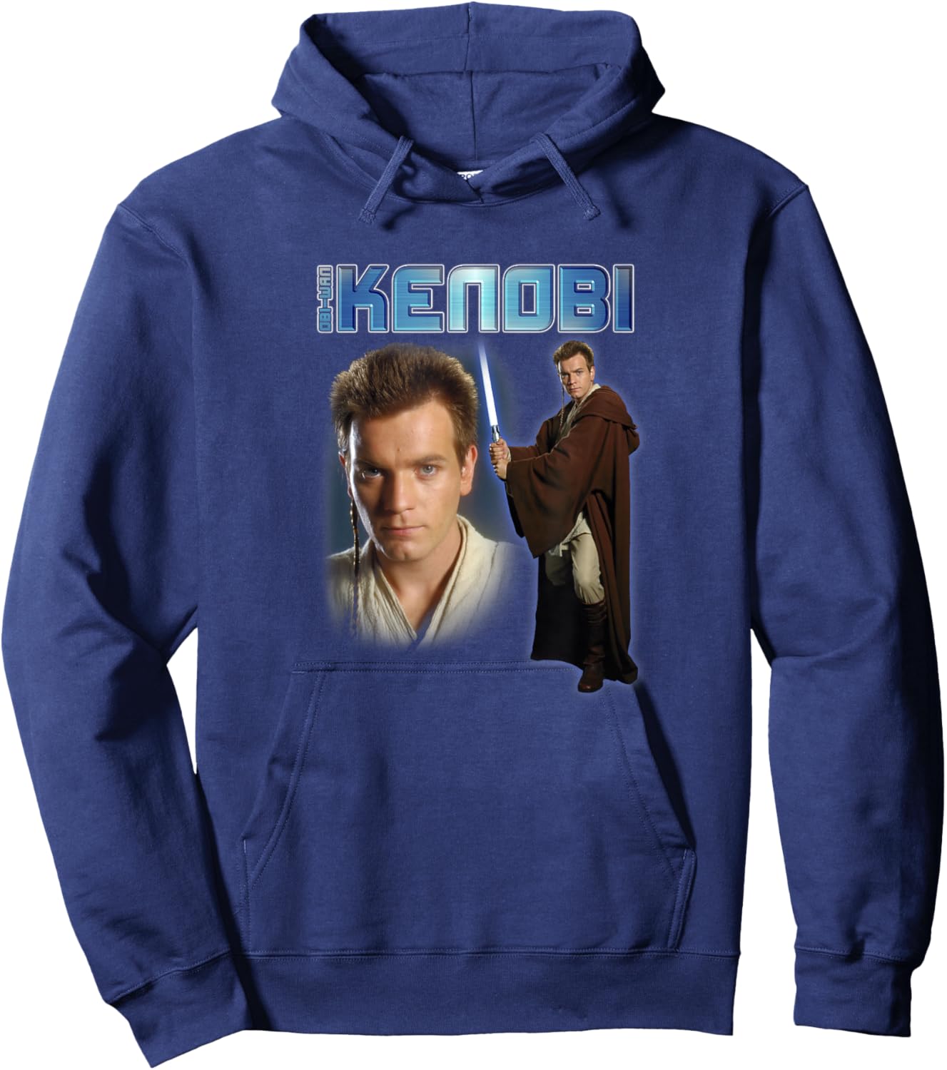 Star Wars Obi-Wan Kenobi Jedi Portrait Hoodie - Hoodie | Navy