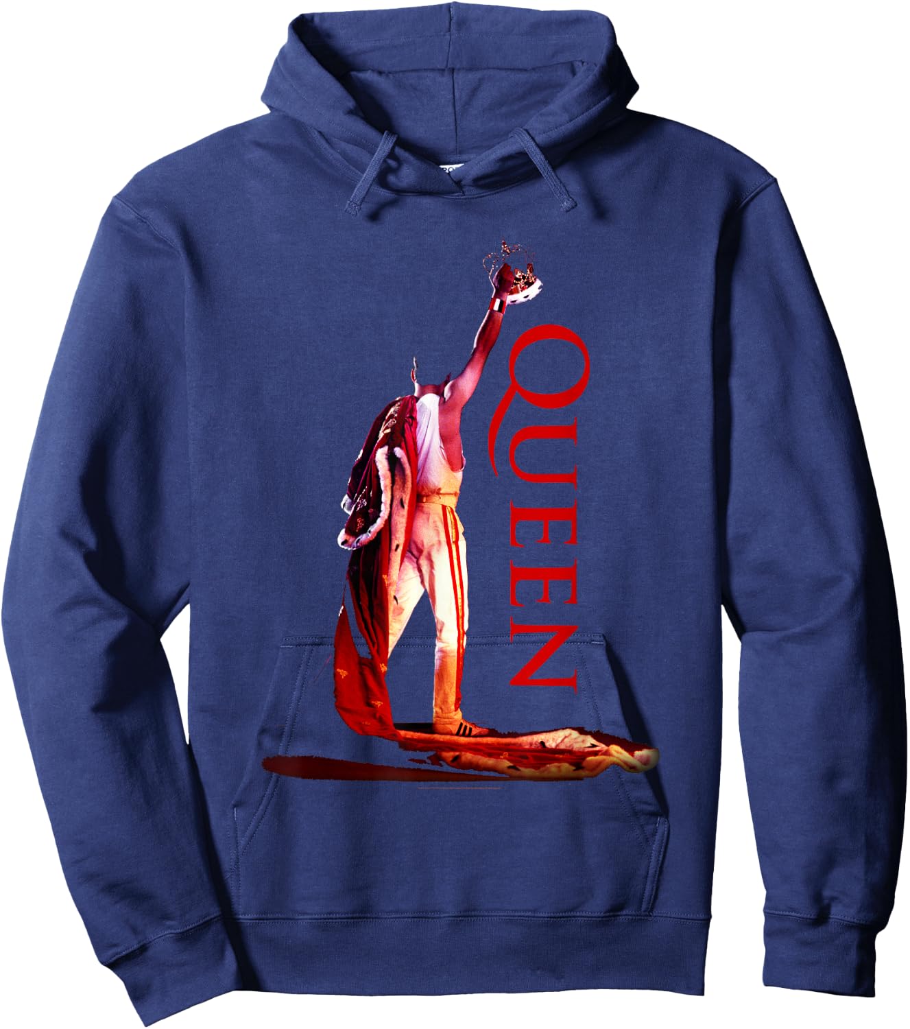 Queen Official Crowned Colour Hoodie - Hoodie | Navy
