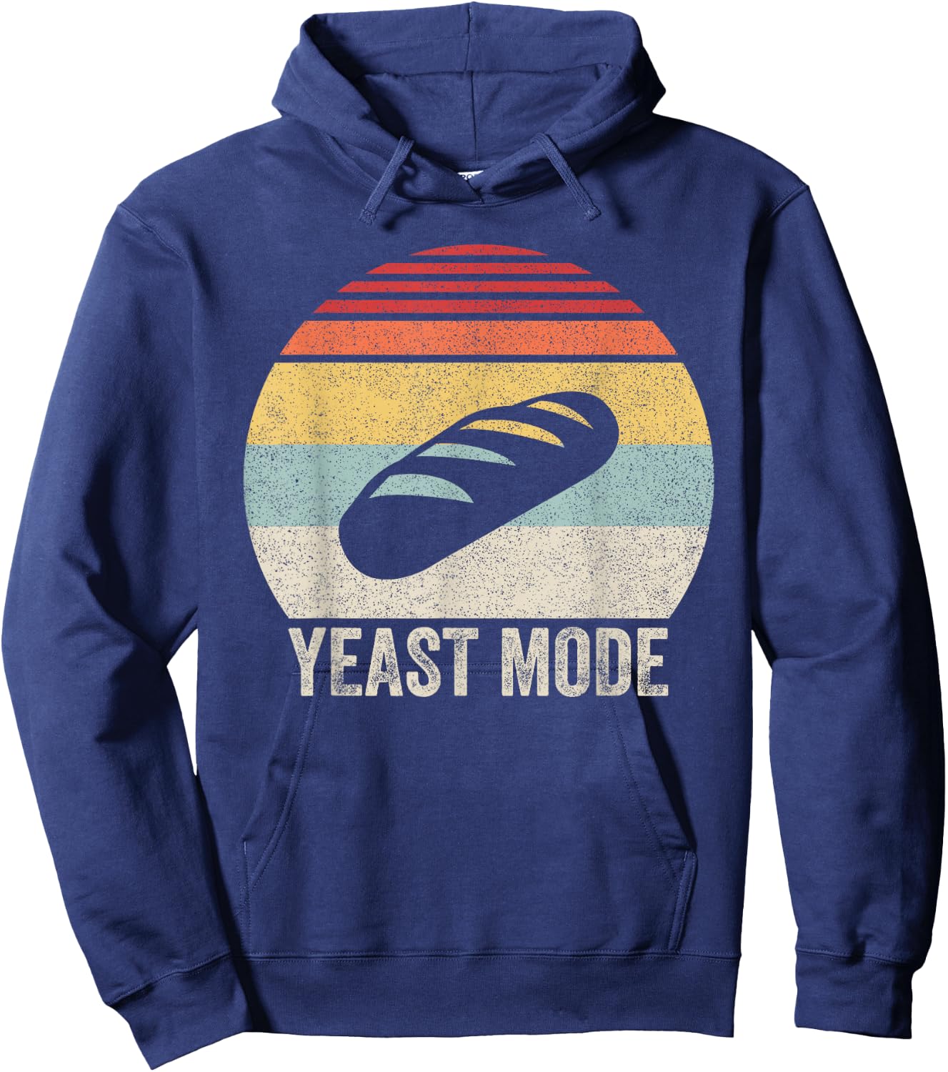 Vintage Retro Yeast Mode Shirt Bread Maker Baking Baker Gift Hoodie - Hoodie | Navy