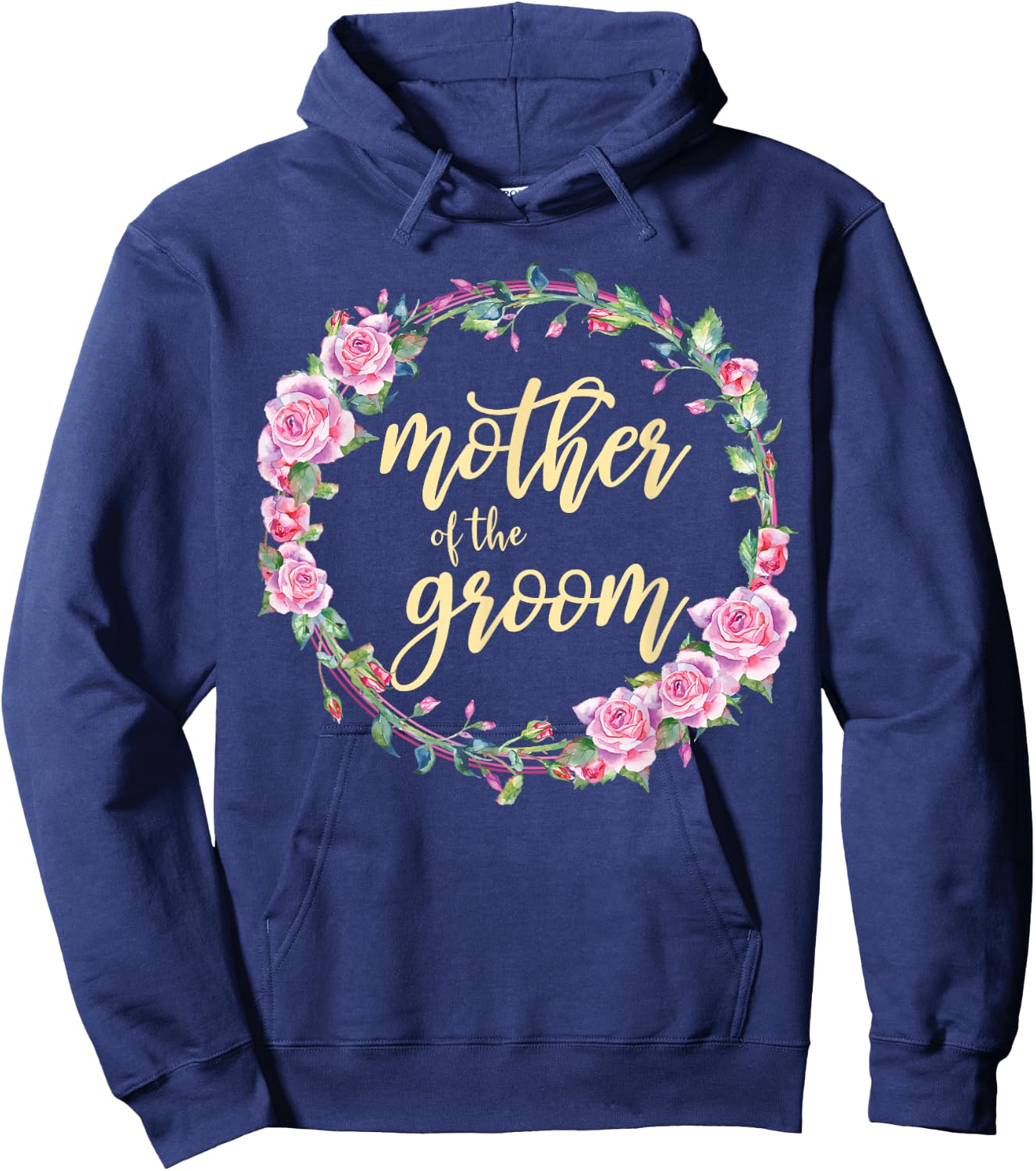 Matching Bridal Party Mother Of The Groom Wedding Hoodie - Hoodie | Navy