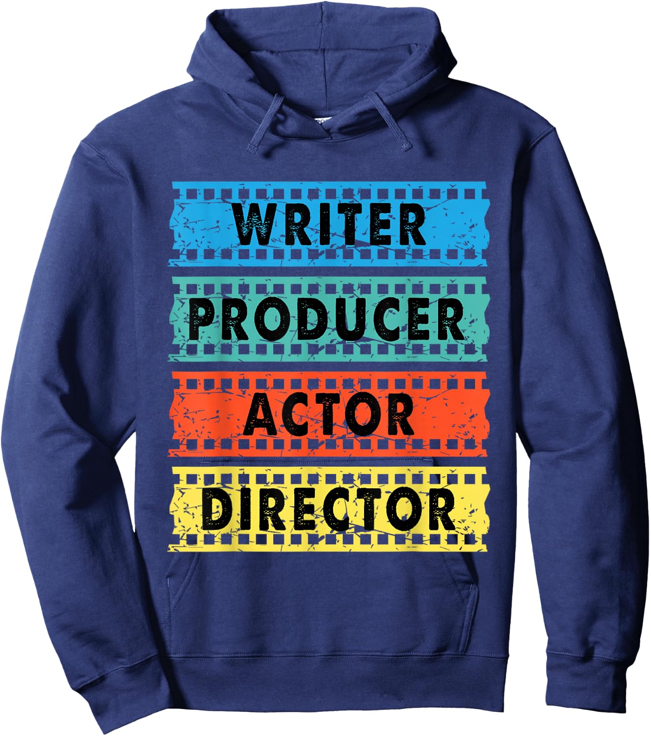 Writer Producer Actor Director - Movie Filmmaker Filmmaking Small Hoodie - Hoodie | Navy