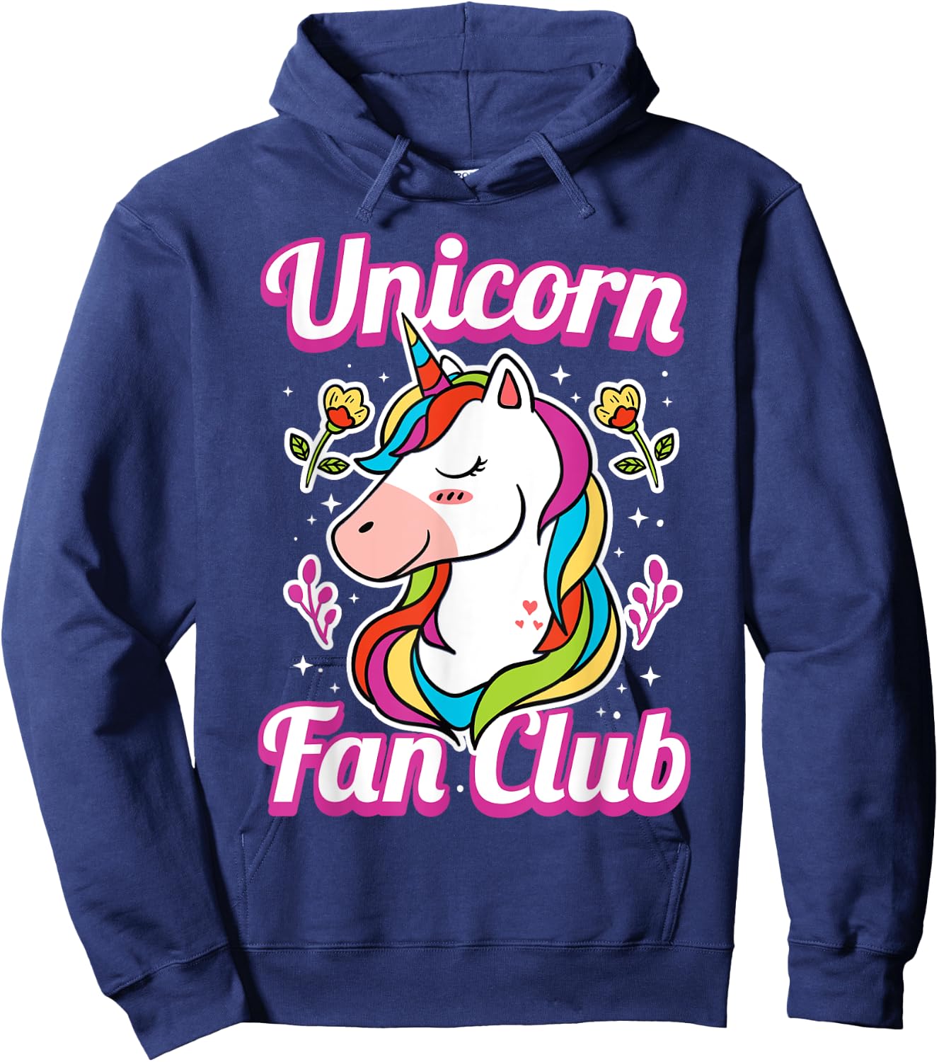 Unicorn Fan Club Hoodie - Hoodie | Navy