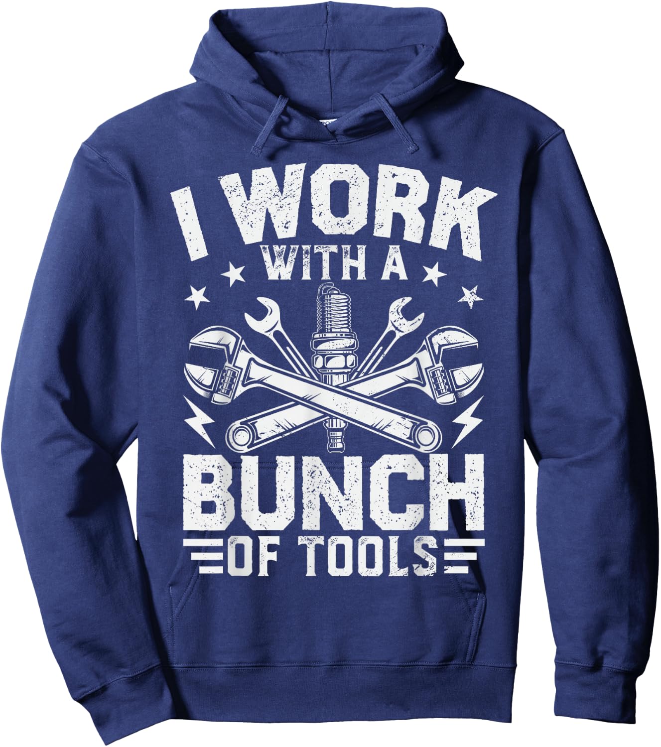 Funny Mechanic Handyman Design Men Car Mechanic Lover Hoodie - Hoodie | Navy