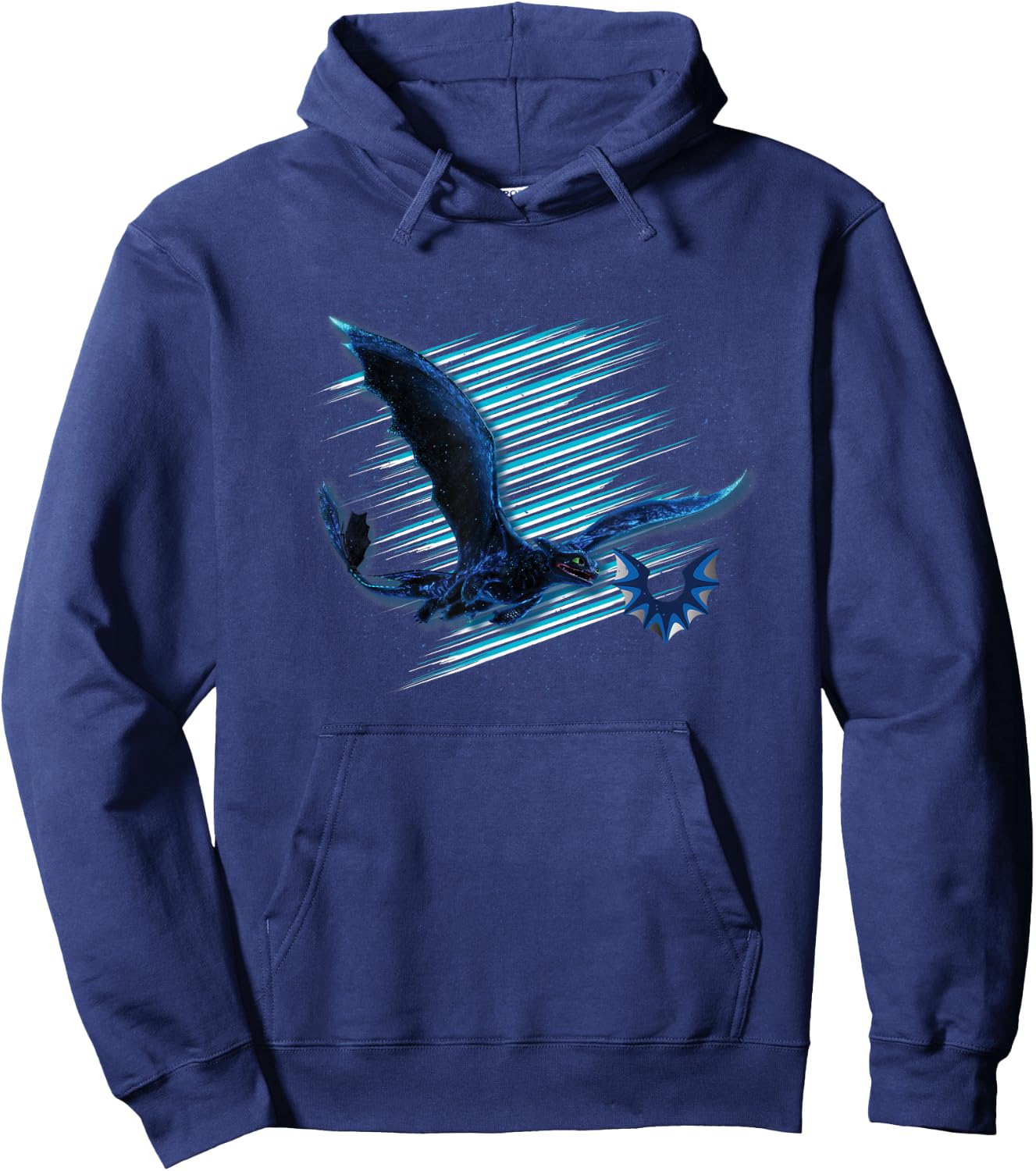 How to Train Your Dragon 3 Homecoming Logo Hoodie - Hoodie | Navy