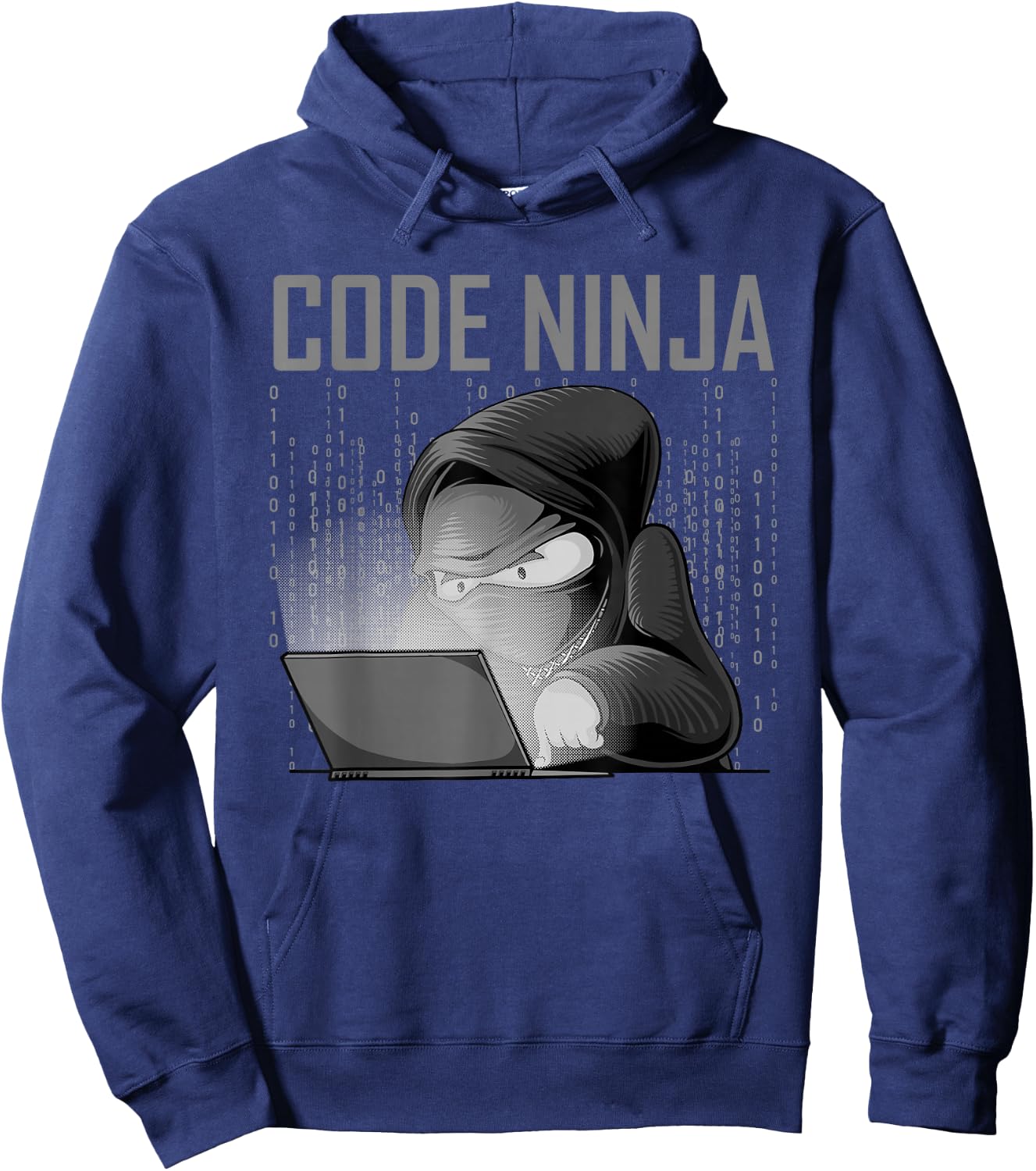 Cool Computer Programmer Art Women Web Coding Geek Hoodie - Hoodie | Navy