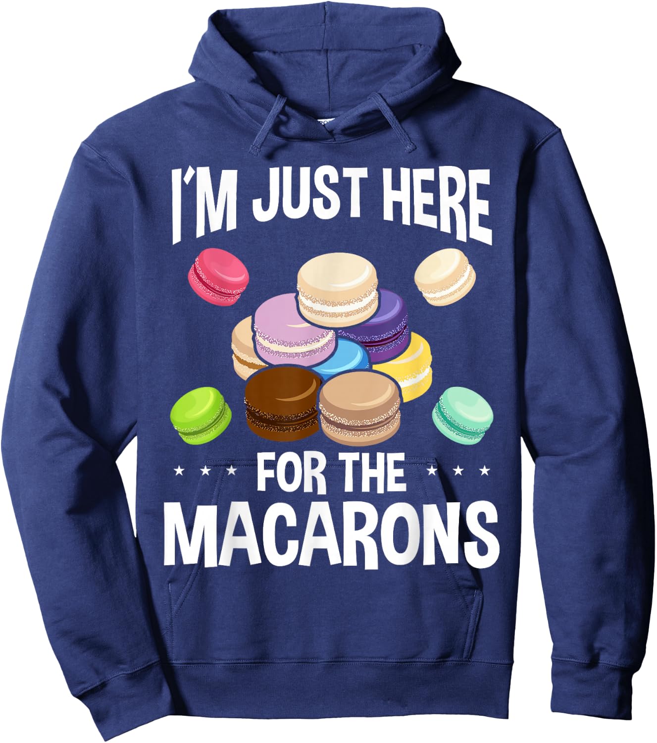 Macaroons Macarron Fans French Baked Macarons Cookie Hoodie - Hoodie | Navy
