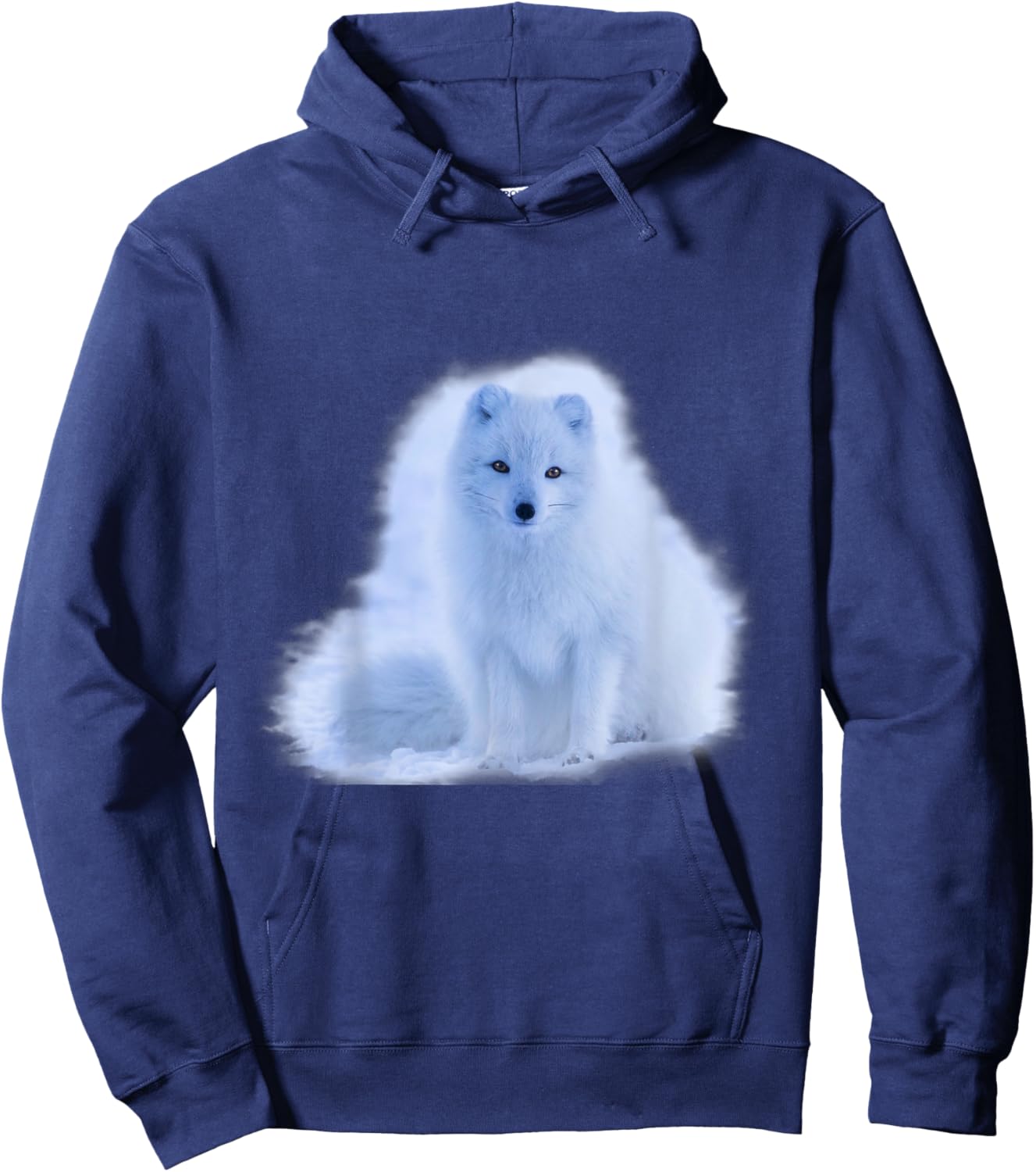 Arctic Fox Ice Fox White Fox Gift Hoodie - Hoodie | Navy