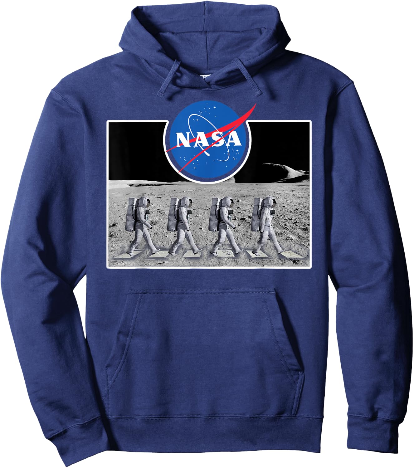The Official Abbey Astronaut Moon Crossing NASA Hoodie - Hoodie | Navy