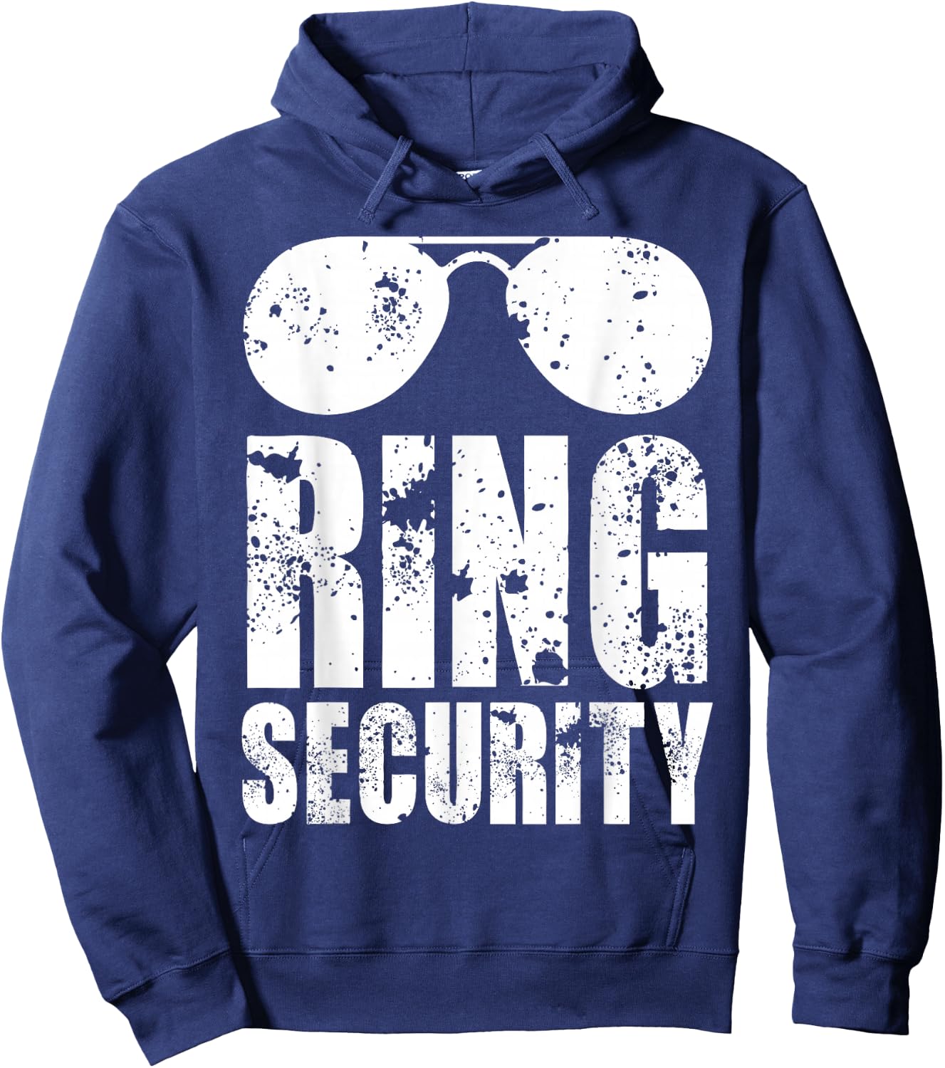 Ring Security Shirt Ring Bearer Boys Wedding Party Hoodie - Hoodie | Navy