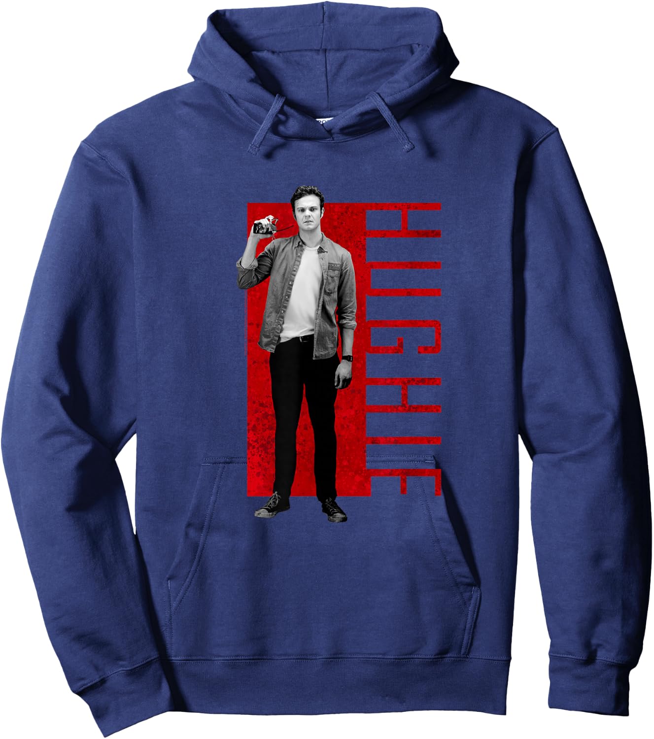 The Boys Hughie Superhero TV Show Hoodie - Hoodie | Navy