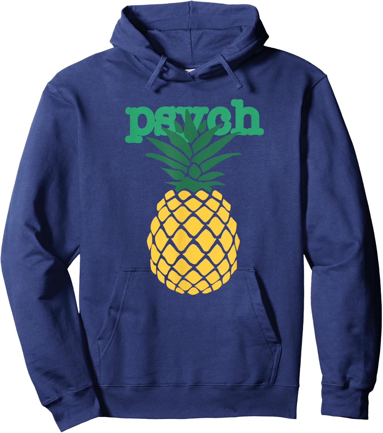 I Love Psych Gus Nicknames Pineapple Awesome Harajuku Funny Hoodie - Hoodie | Navy