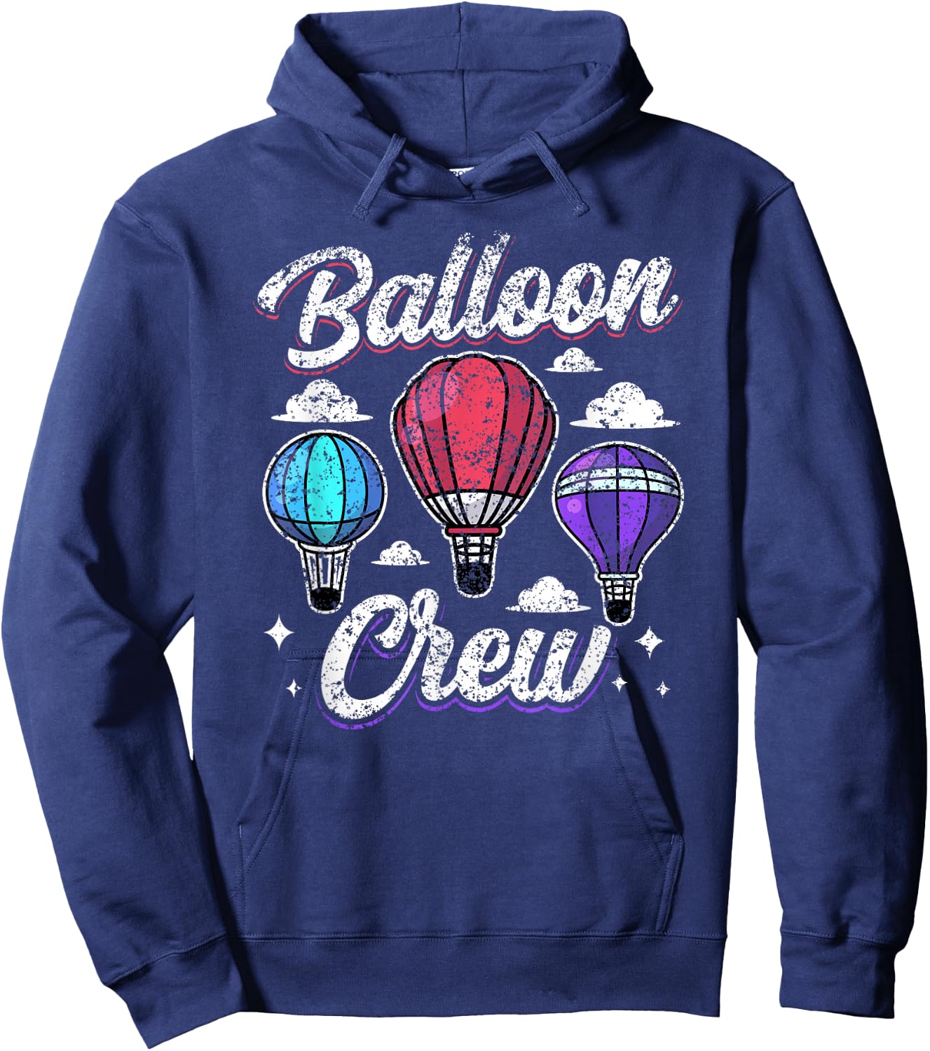 Balloon Crew Pilot Ballooning Hot Air Balloon Team Hoodie - Hoodie | Navy