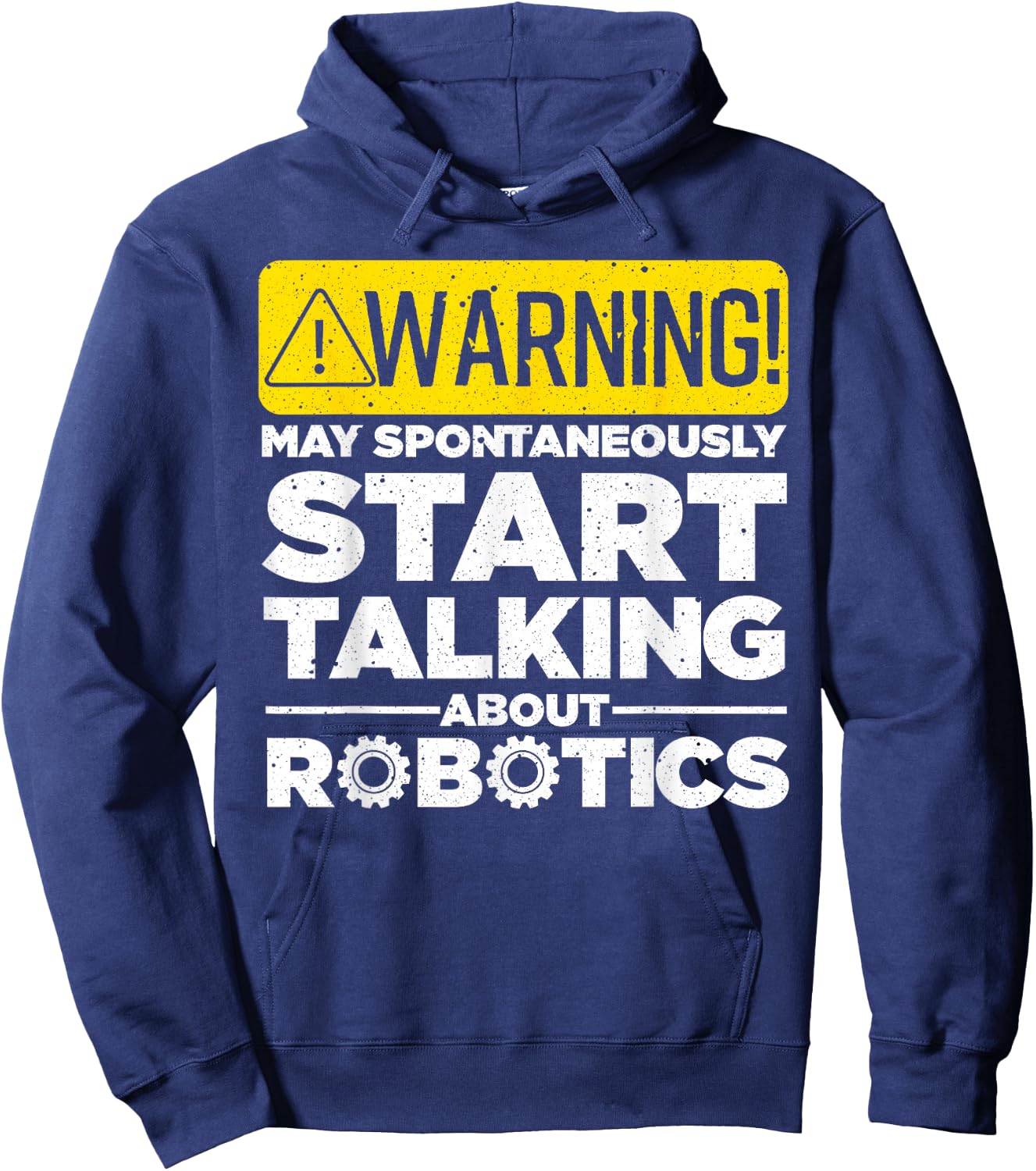 Funny Robotics Art Women Robotics Engineer Robots Hoodie - Hoodie | Navy